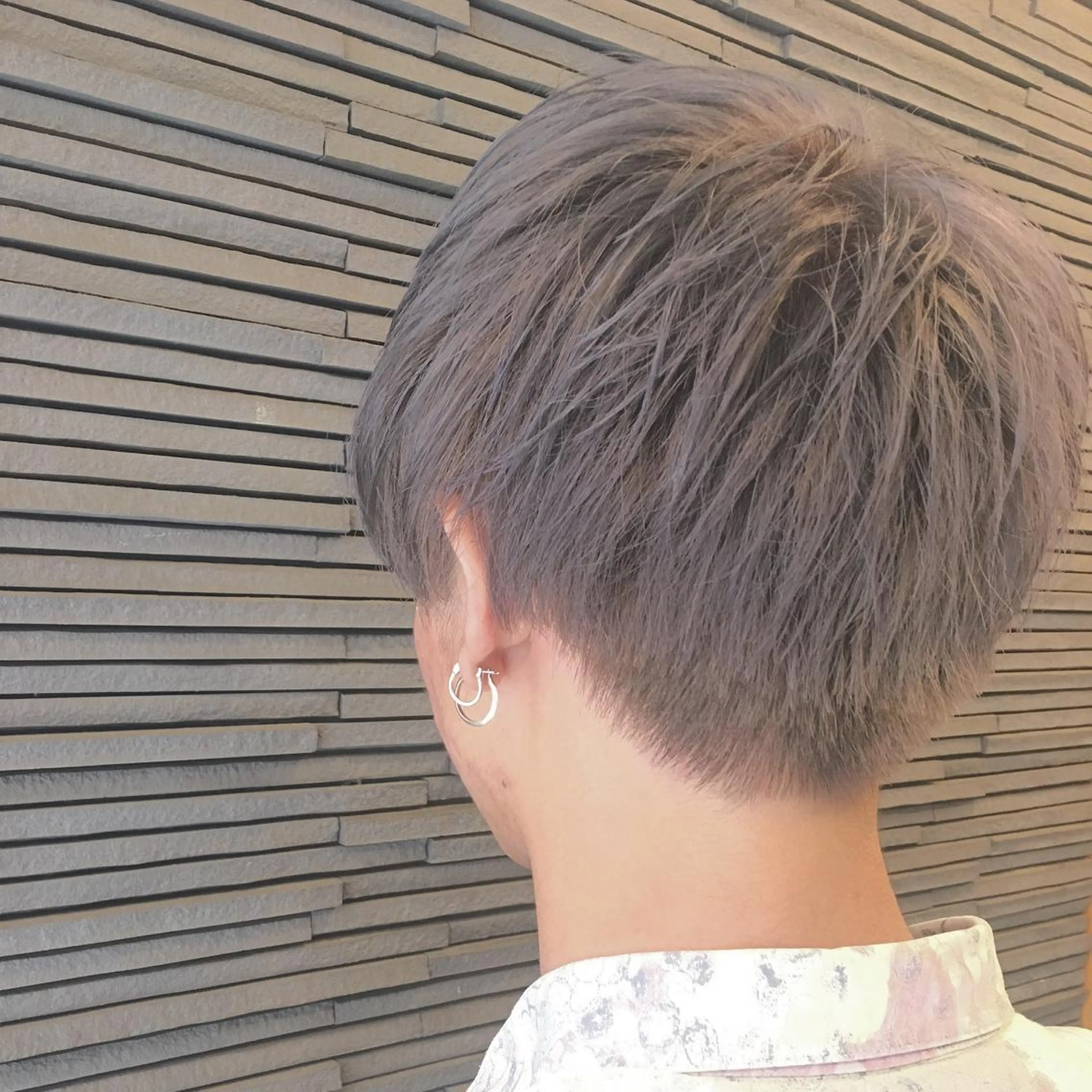 ショート カラー ヘアカラー 永田 琴愛のヘアスタイル