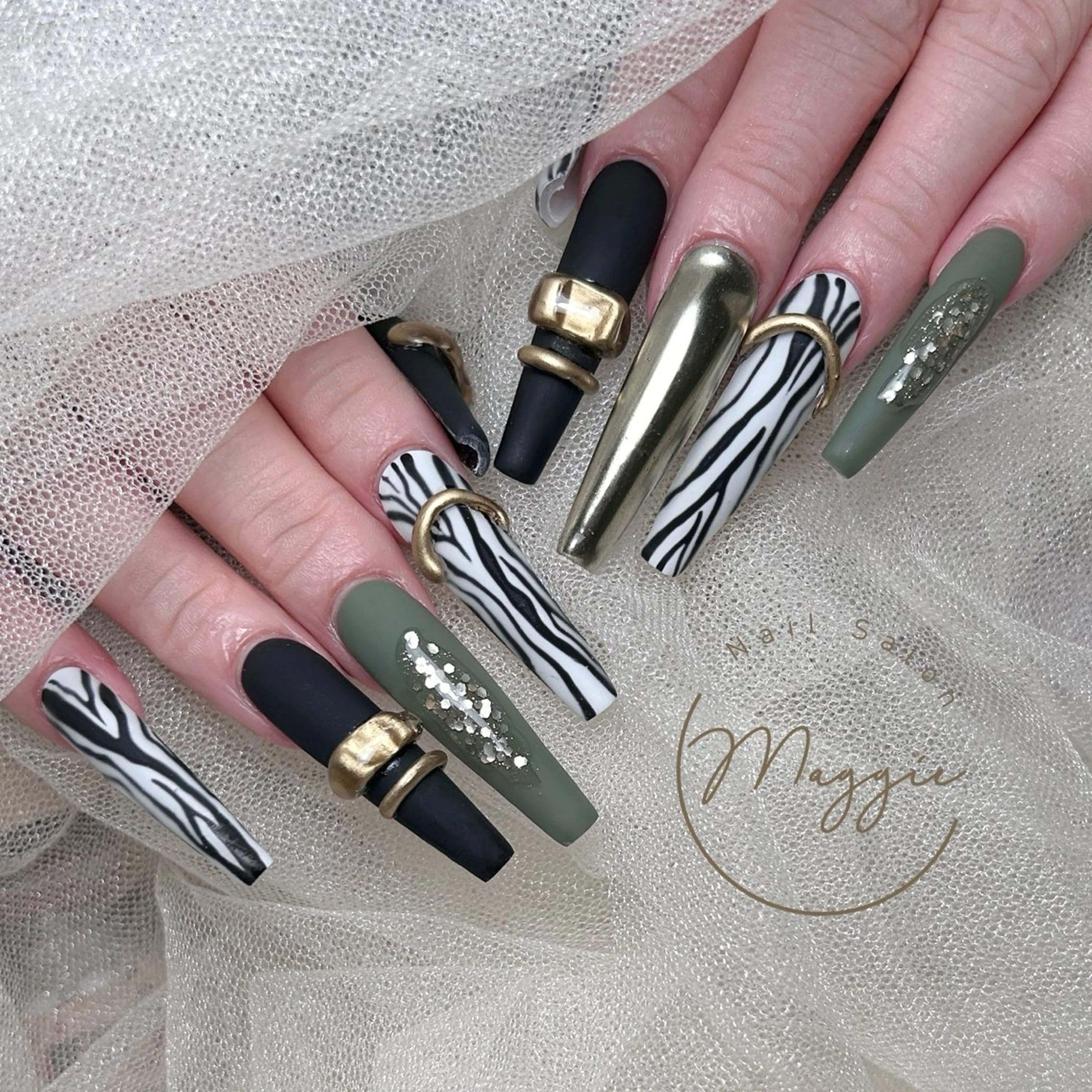 ネイル ハンドネイル Maggie Nail🦩のネイルデザイン