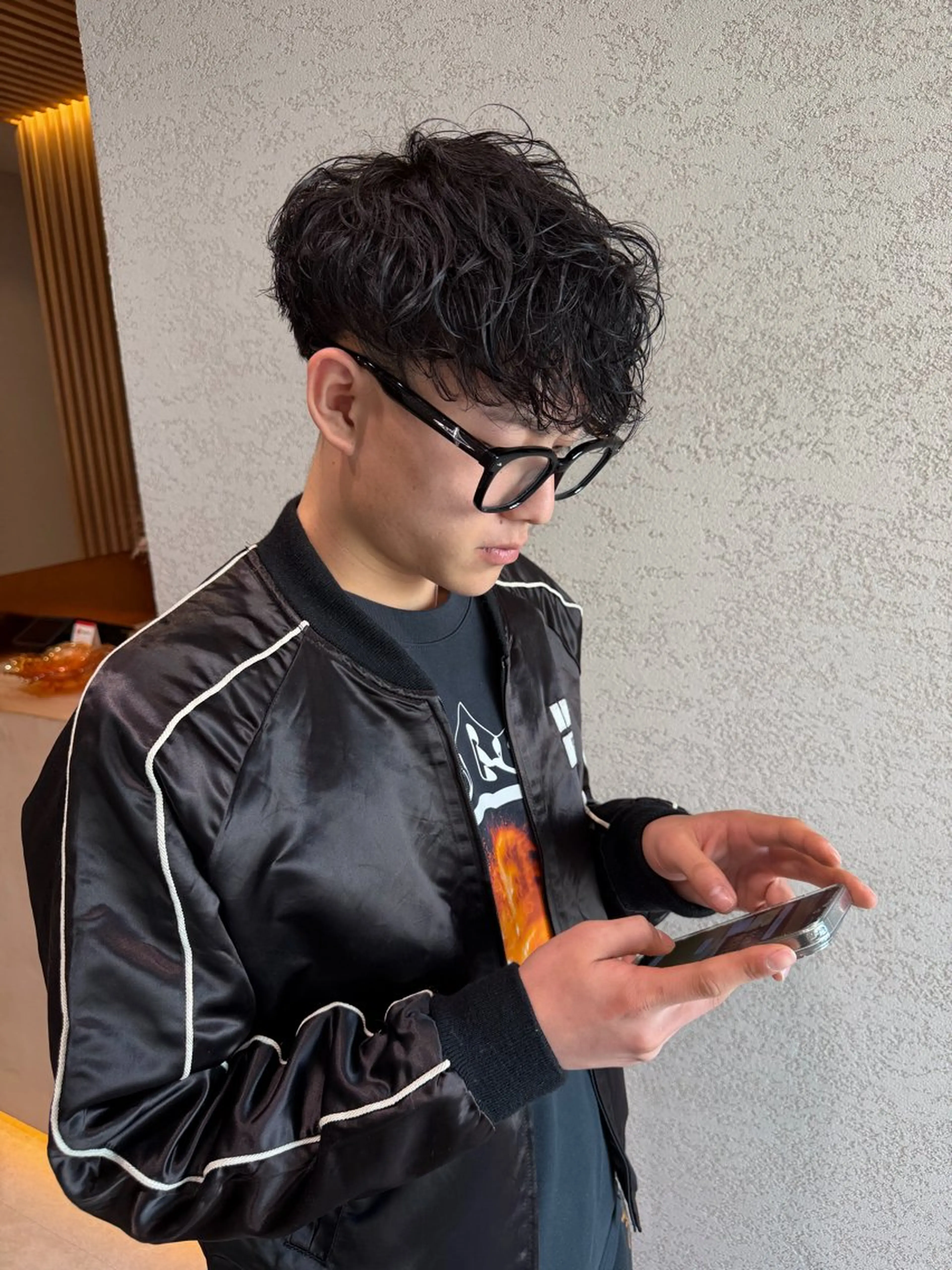 パーマ メンズ カット パーマ ⚜️メンズカット⚜️ 恭太郎のヘアスタイル