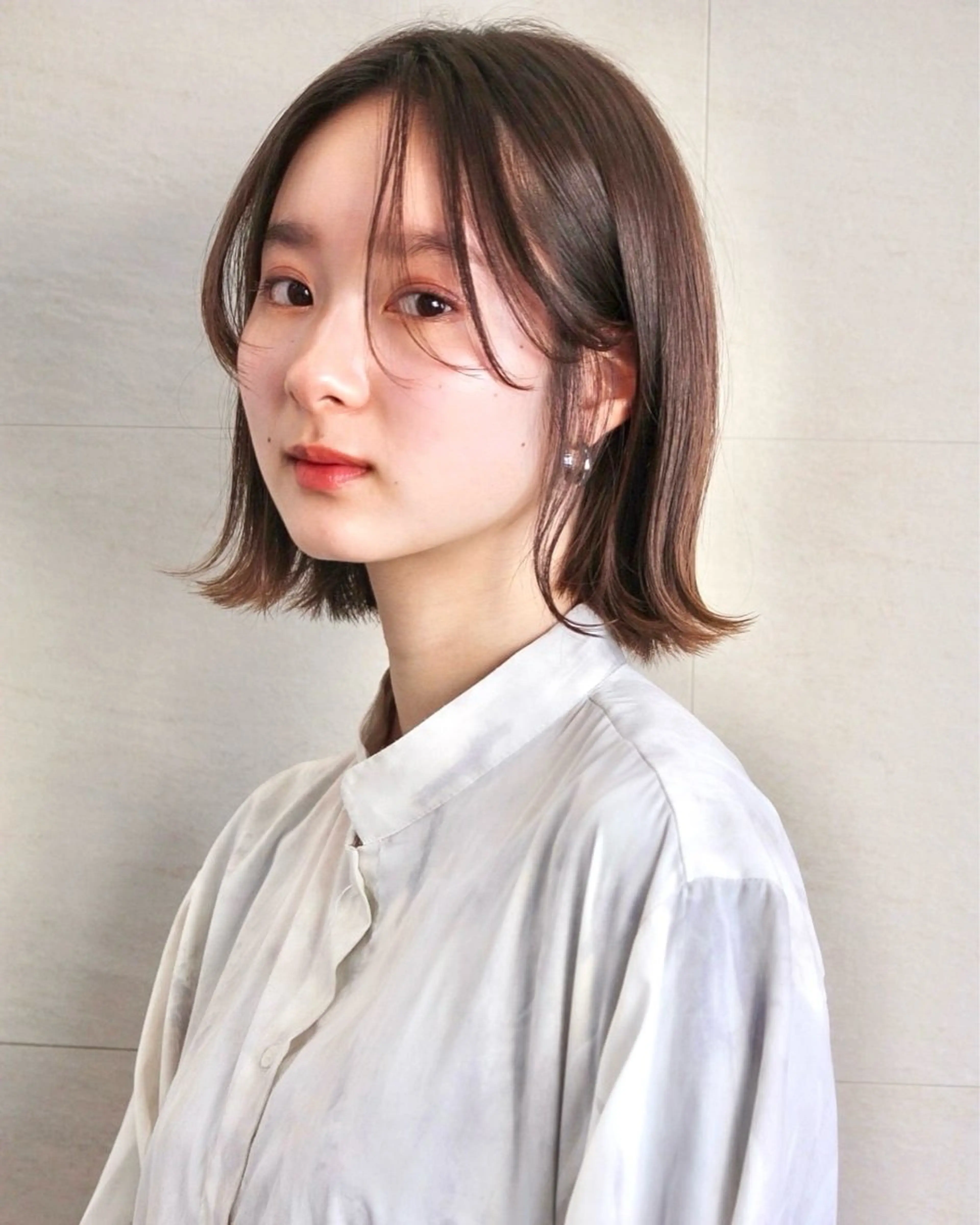 ショート カラー 🌱小顔ヘア/ボブ ミディアム/双葉🌱のヘアスタイル