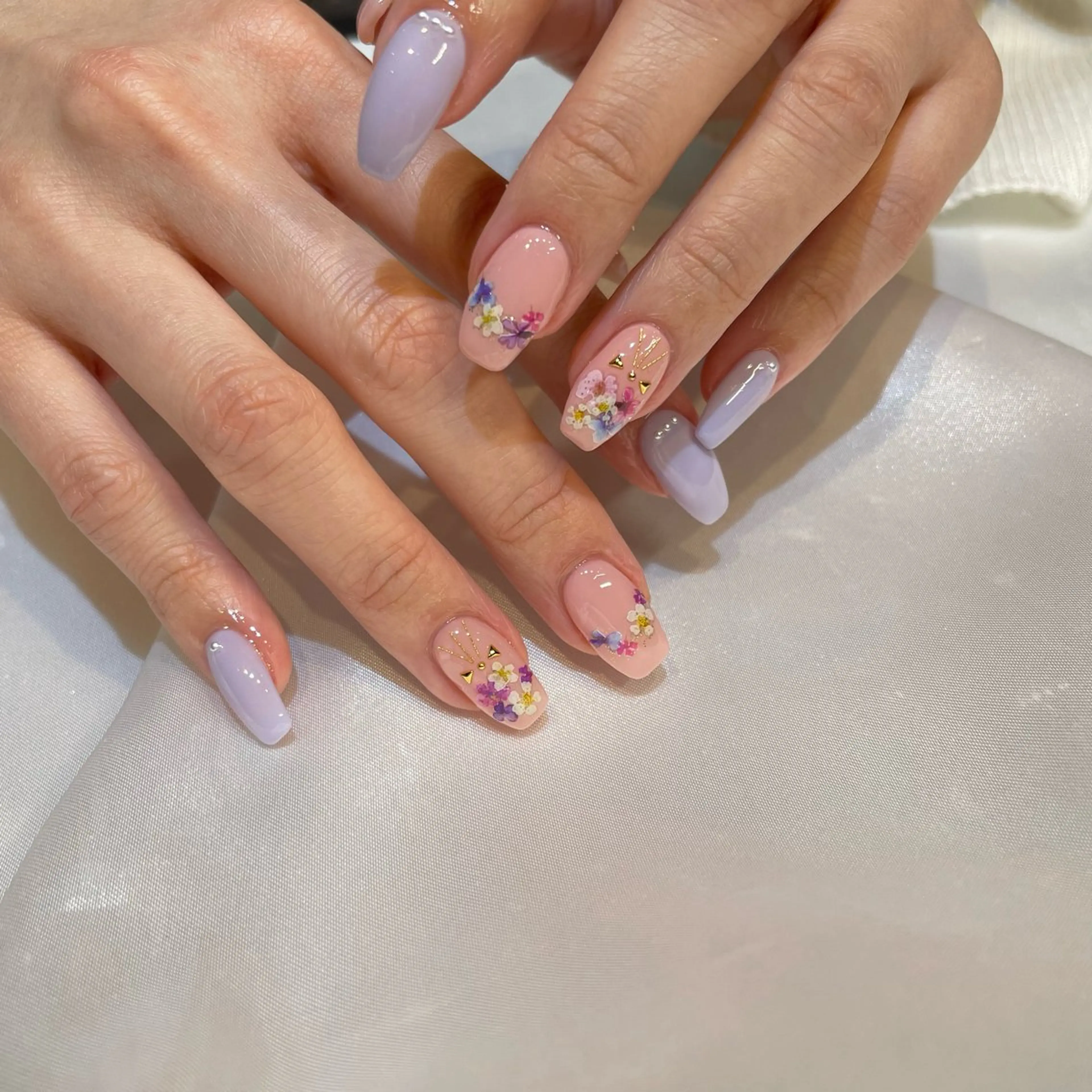 ネイル ハンドネイル 糀屋 彩奈のネイルデザイン