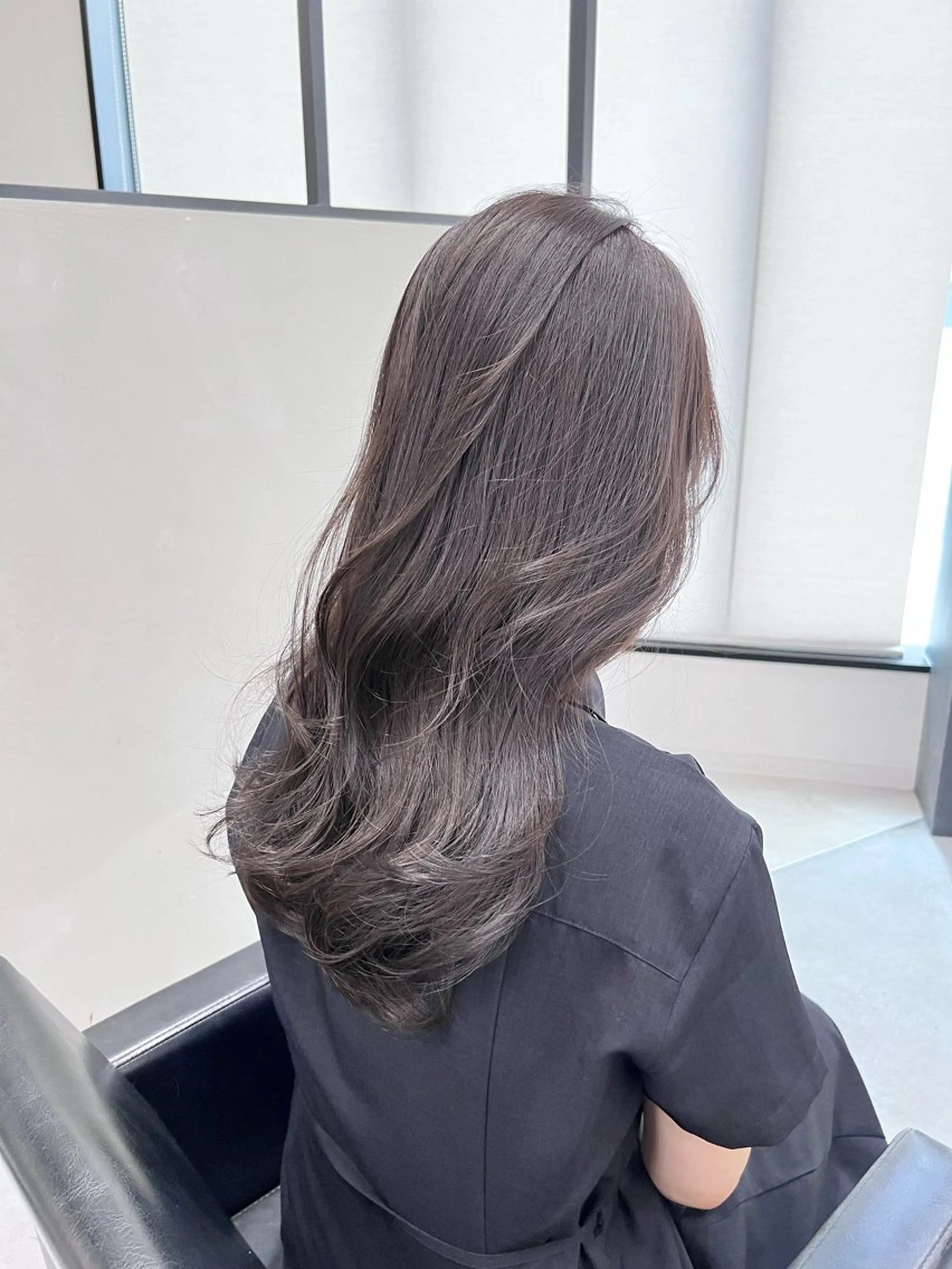 ロング 韓国風ヘア 橋口 亮平のヘアスタイル
