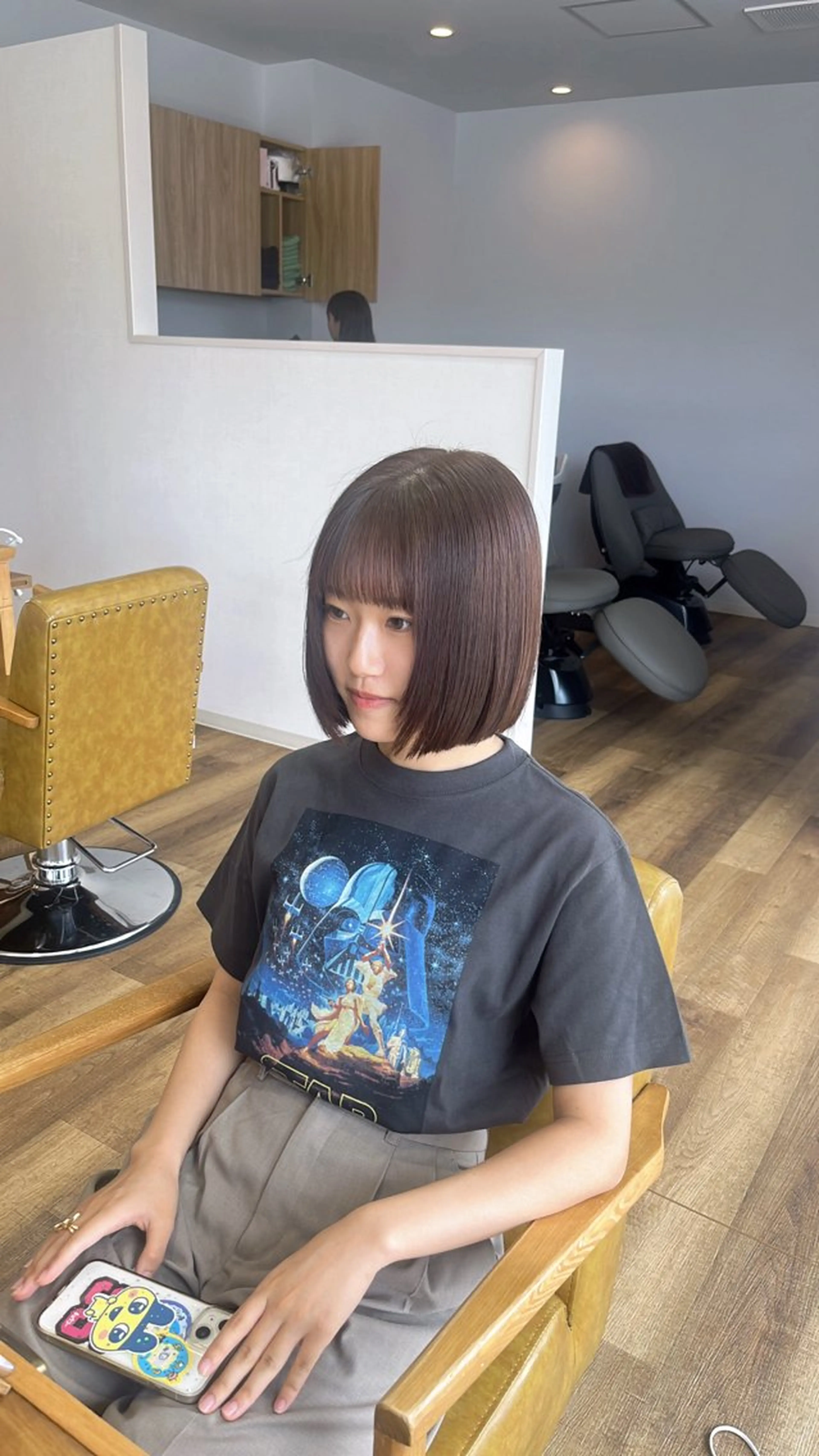 ショート 髪質改善 トリートメント 宮本 楓のヘアスタイル