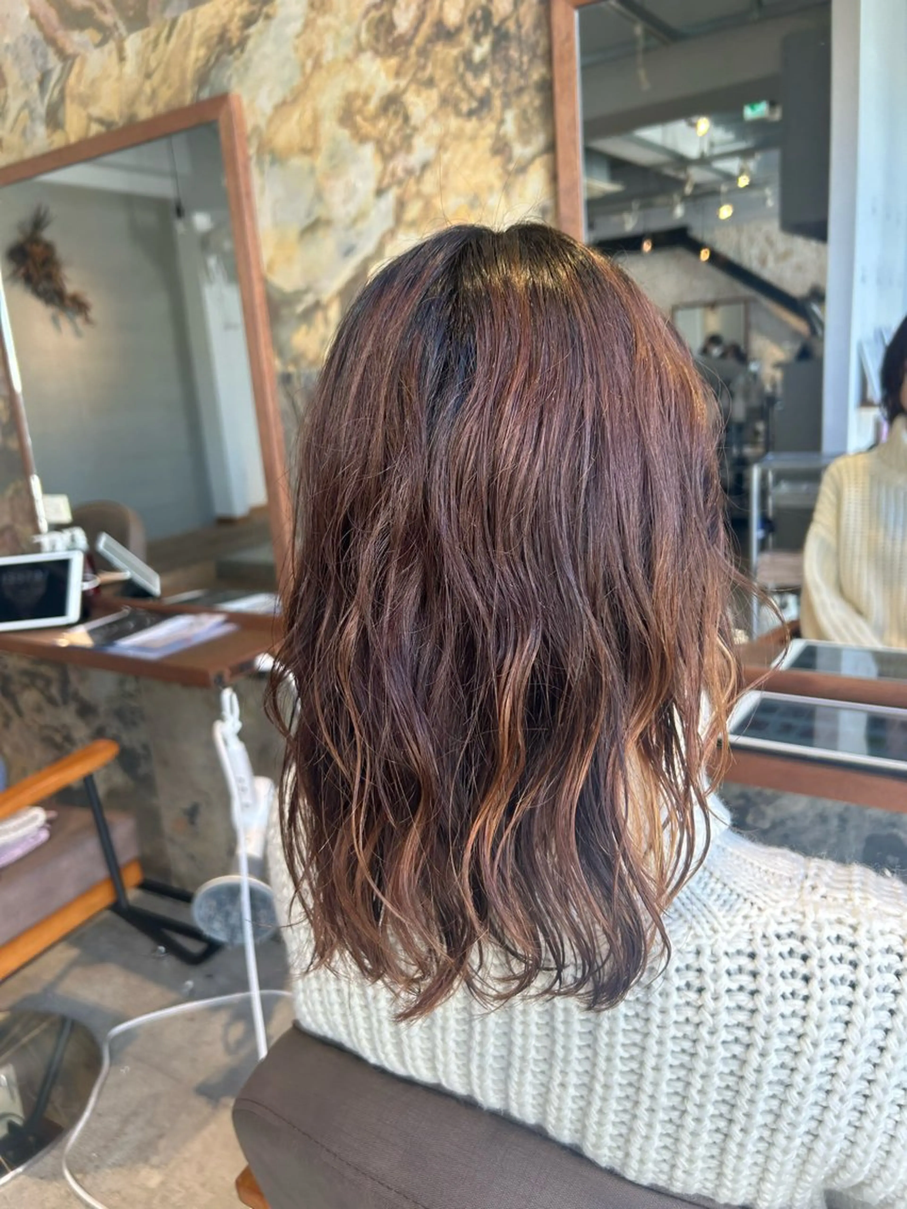 パーマ 和田 あやかのヘアスタイル