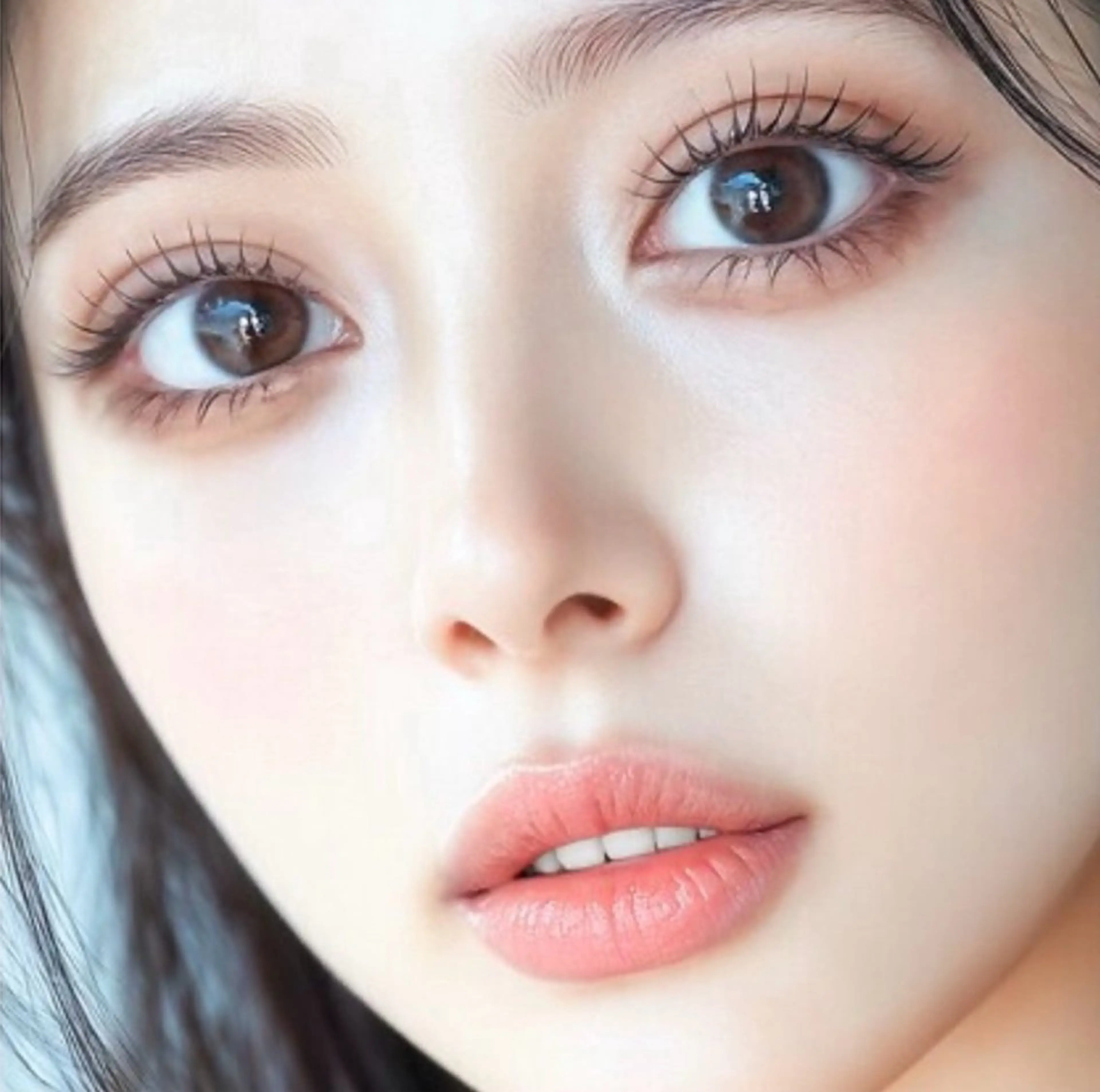 【まつげパーマ★立ち上げ×弱カール】フェアリーテール束感仕上げ✨️オフ別の写真