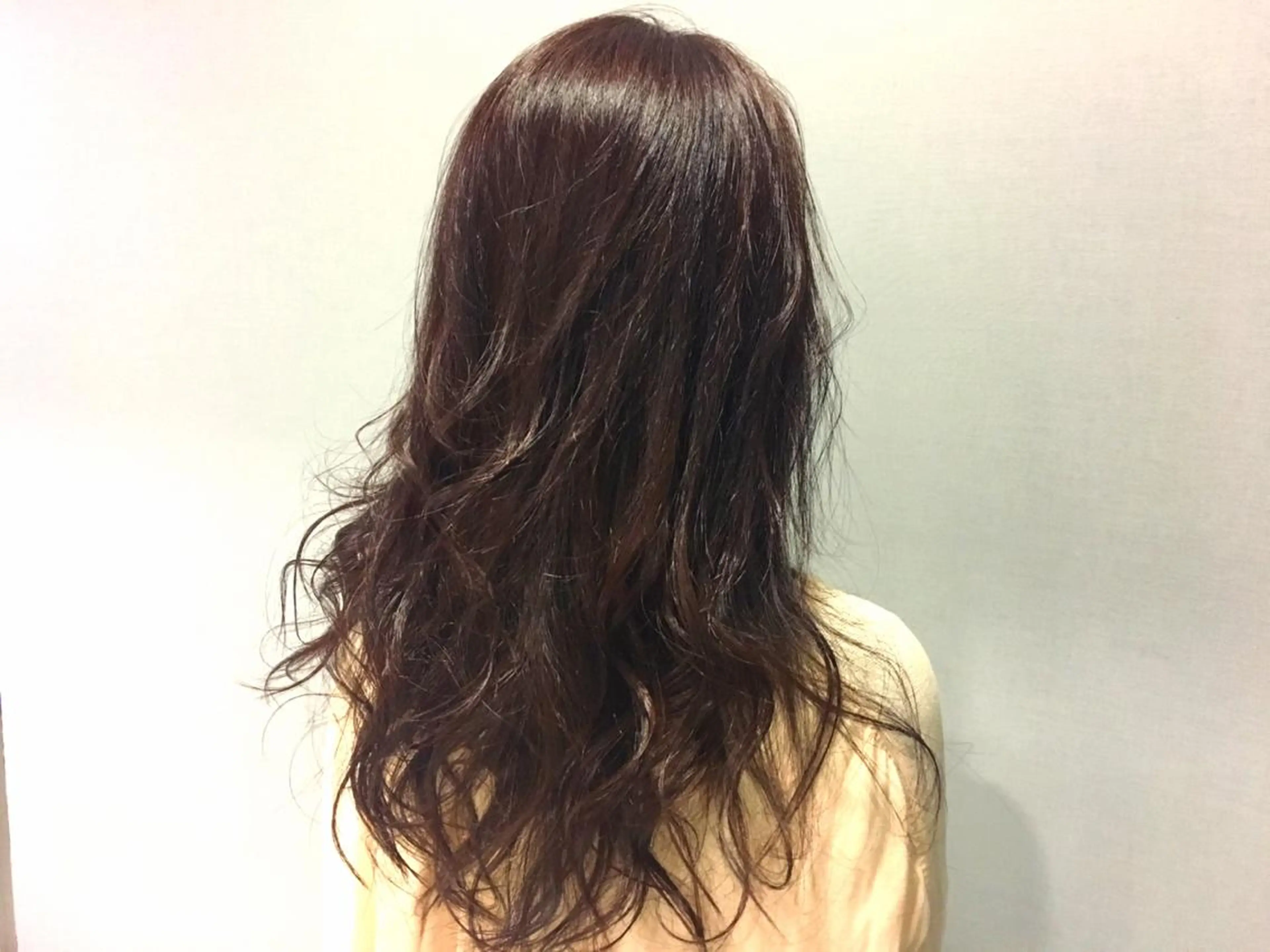 ミディアム セミロング ロング カラー boutique misakiのヘアスタイル