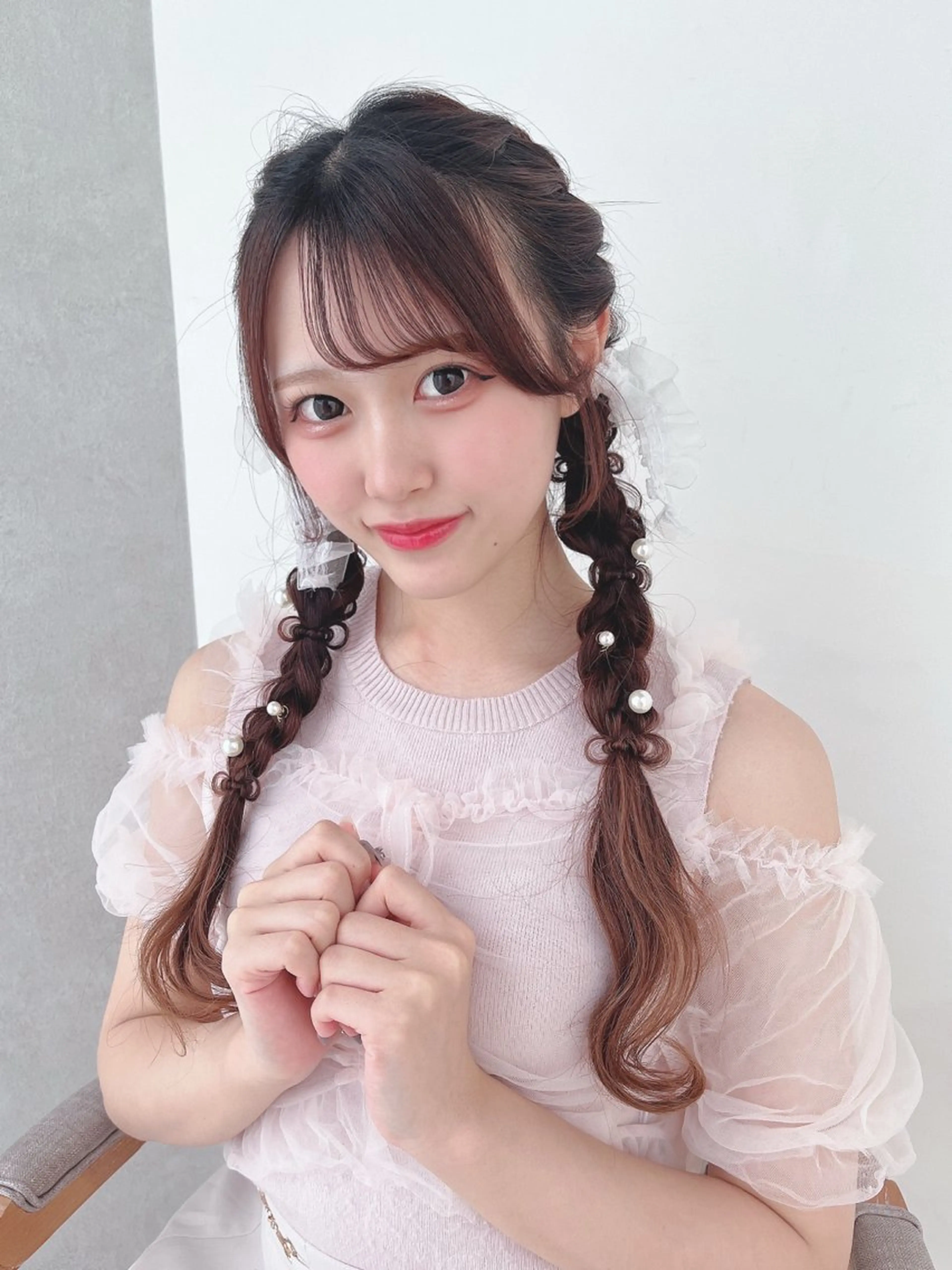 セミロング ヘアアレンジ 縮毛矯正特化⌇﻿髪質 改善⌇﻿じゅあんのヘアスタイル