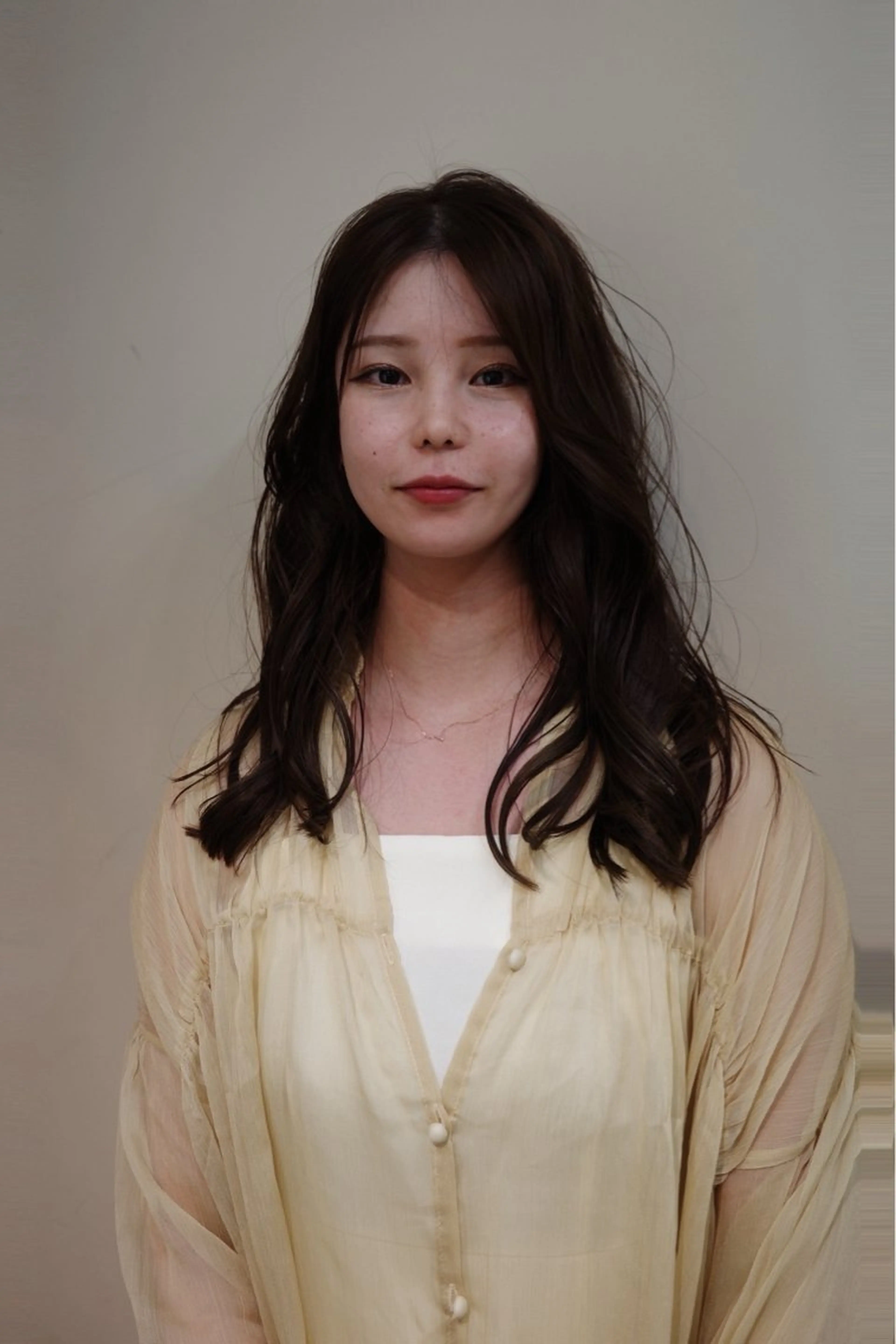 ロング カラー バレイヤージュ ベージュカラー ブリーチ デザインカラー グレージュ カット ヘアカラー トリートメント opus 店長大和 レイヤー/赤み消しのヘアスタイル