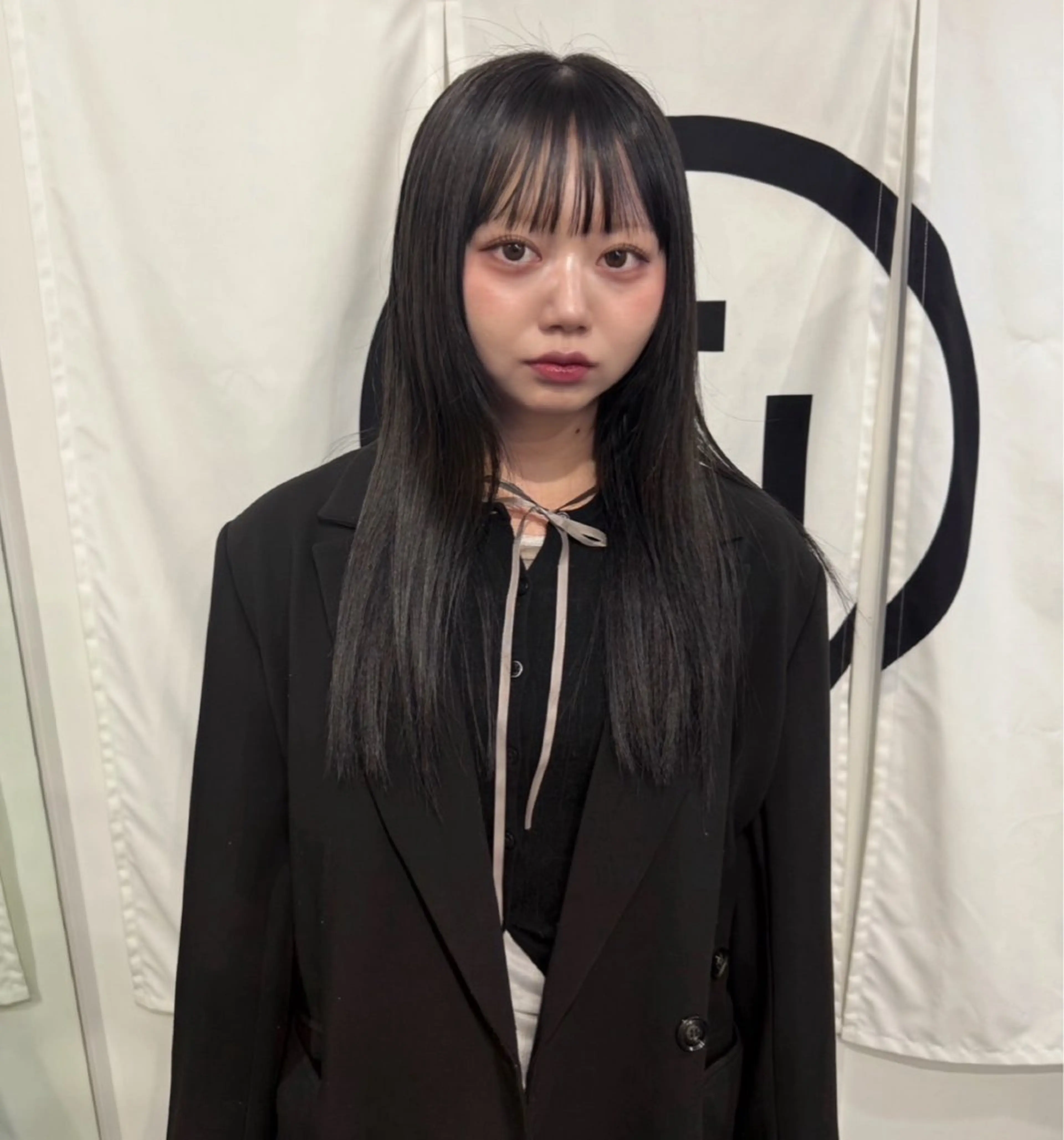 ロング トリートメント ヘアカラー 亜海 /レディースパーマのヘアスタイル