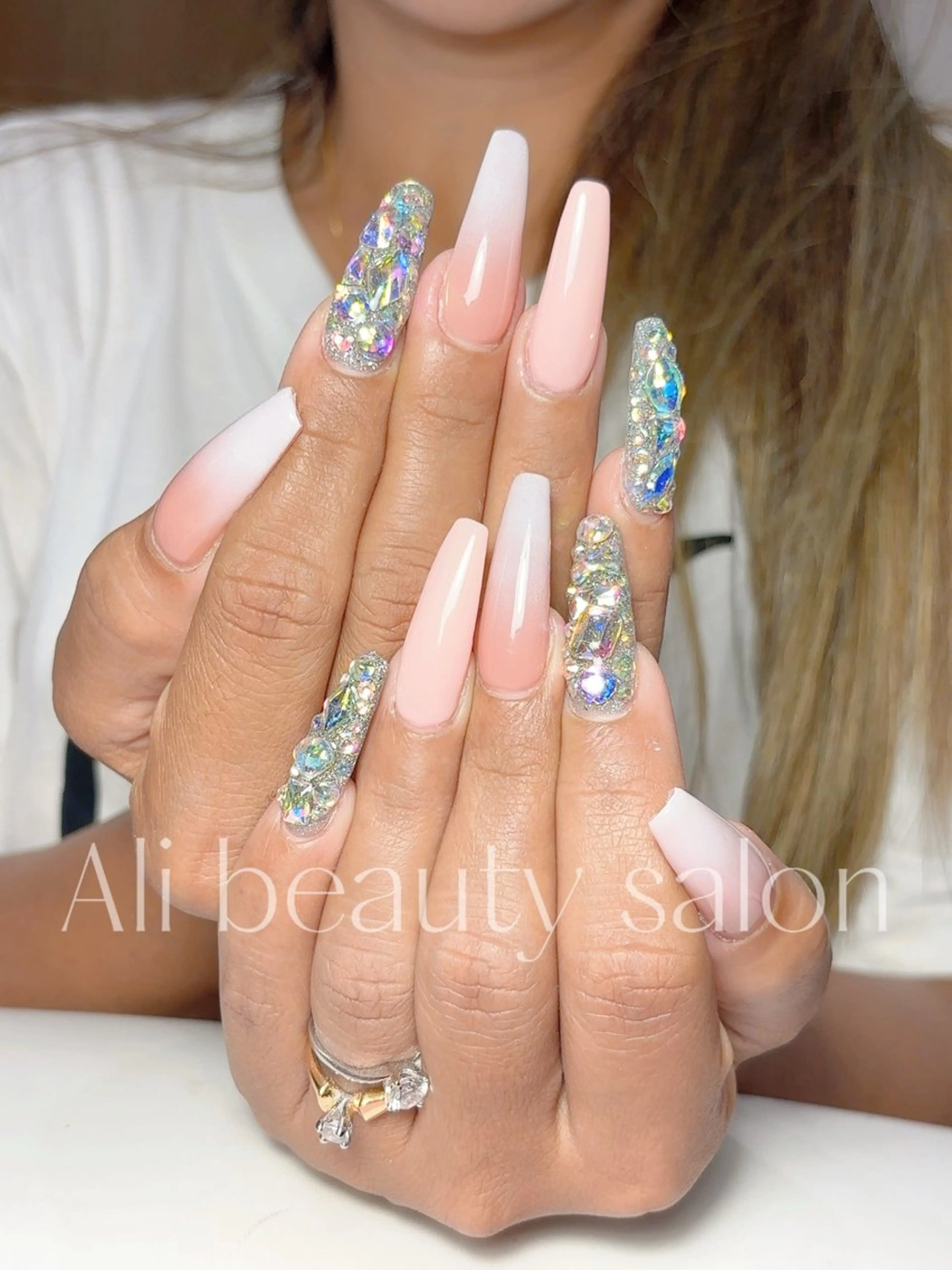 ネイル グラデーション ハンドネイル Ali 新小岩 ネイル専門のネイルデザイン