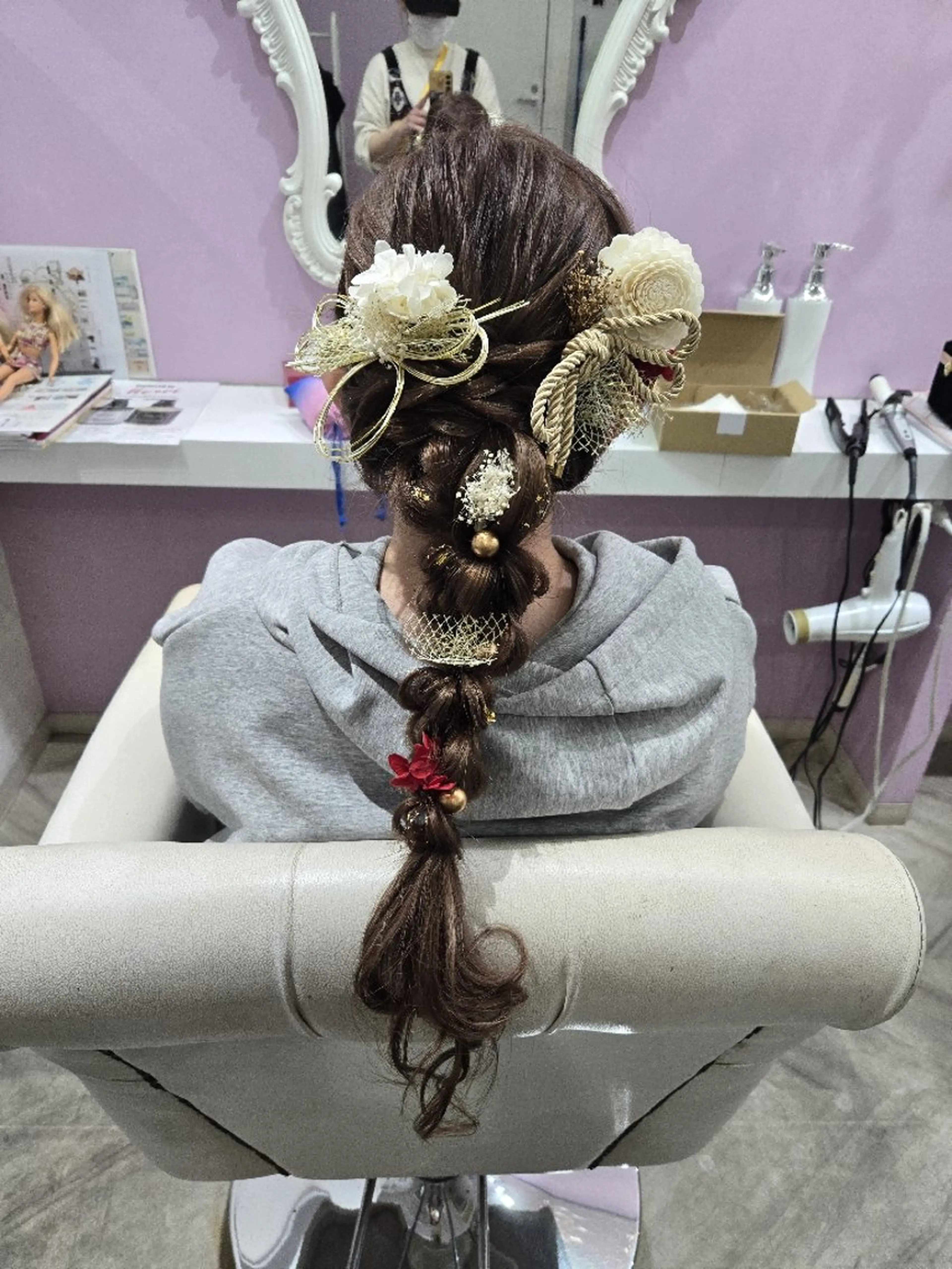 ロング ヘアアレンジ ヘアセット ナカシマ  アユミのヘアスタイル