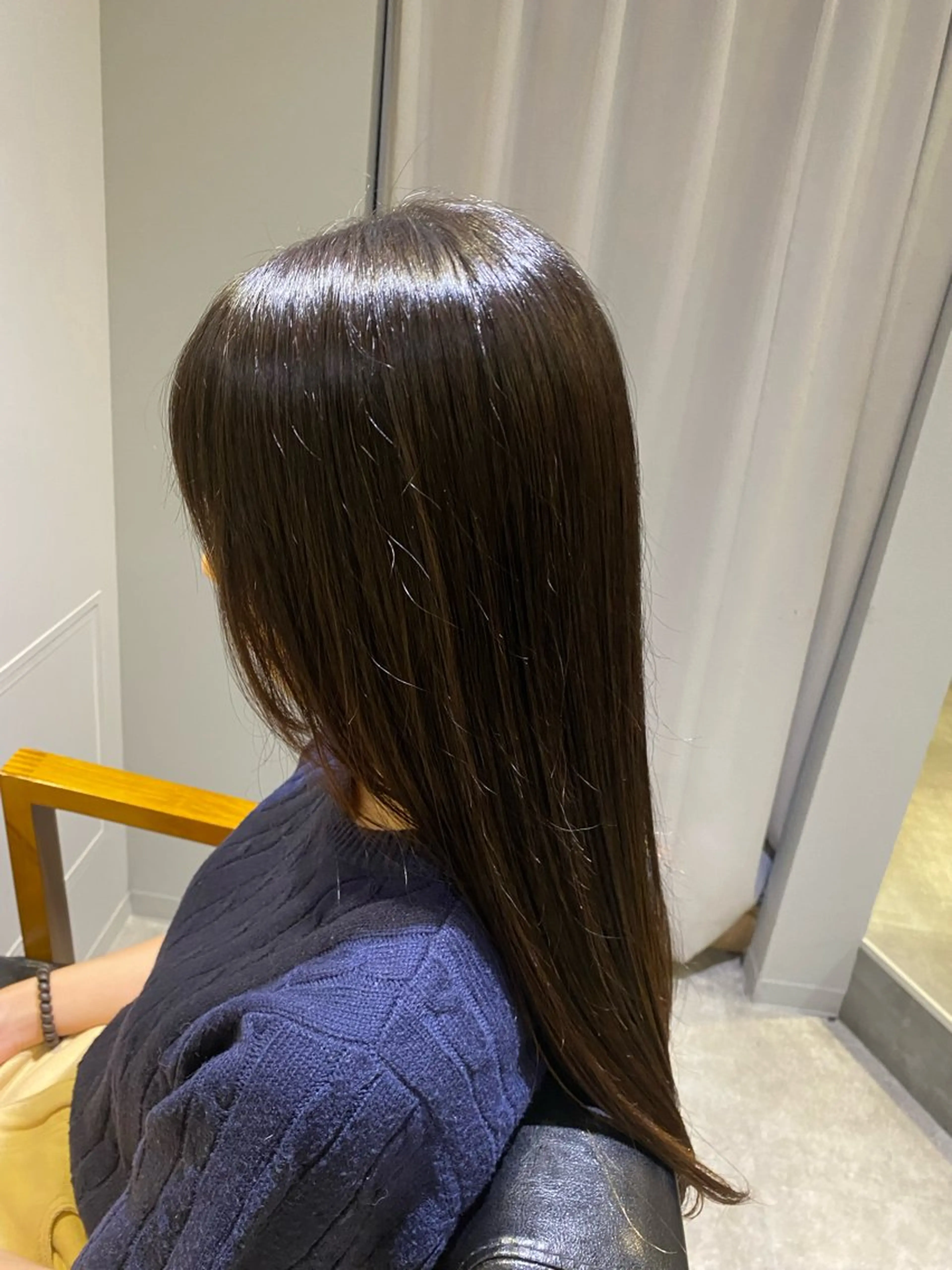 セミロング カット 似合わせ✨ 叶夢のヘアスタイル