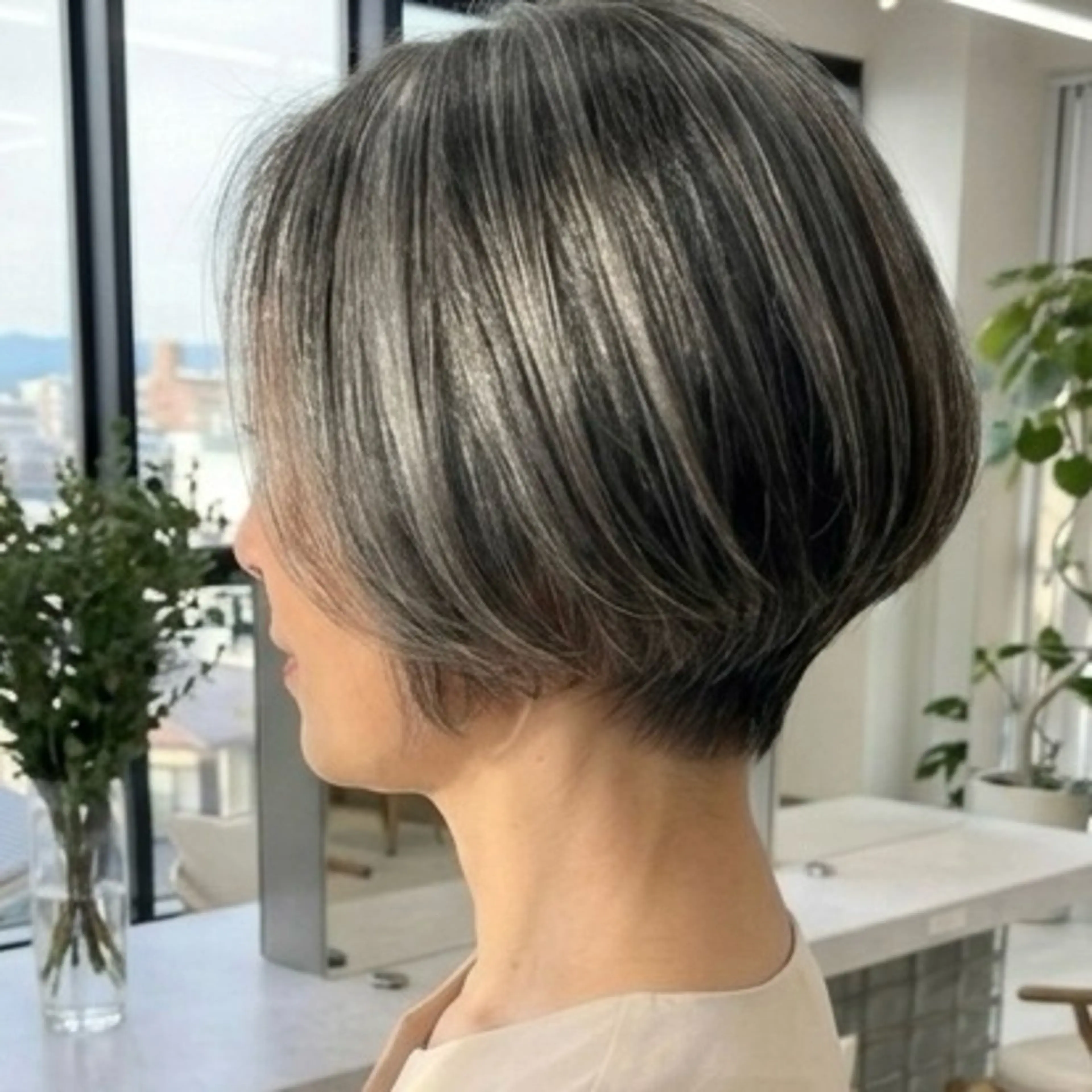 ショート カット 長岡 瑞希のヘアスタイル