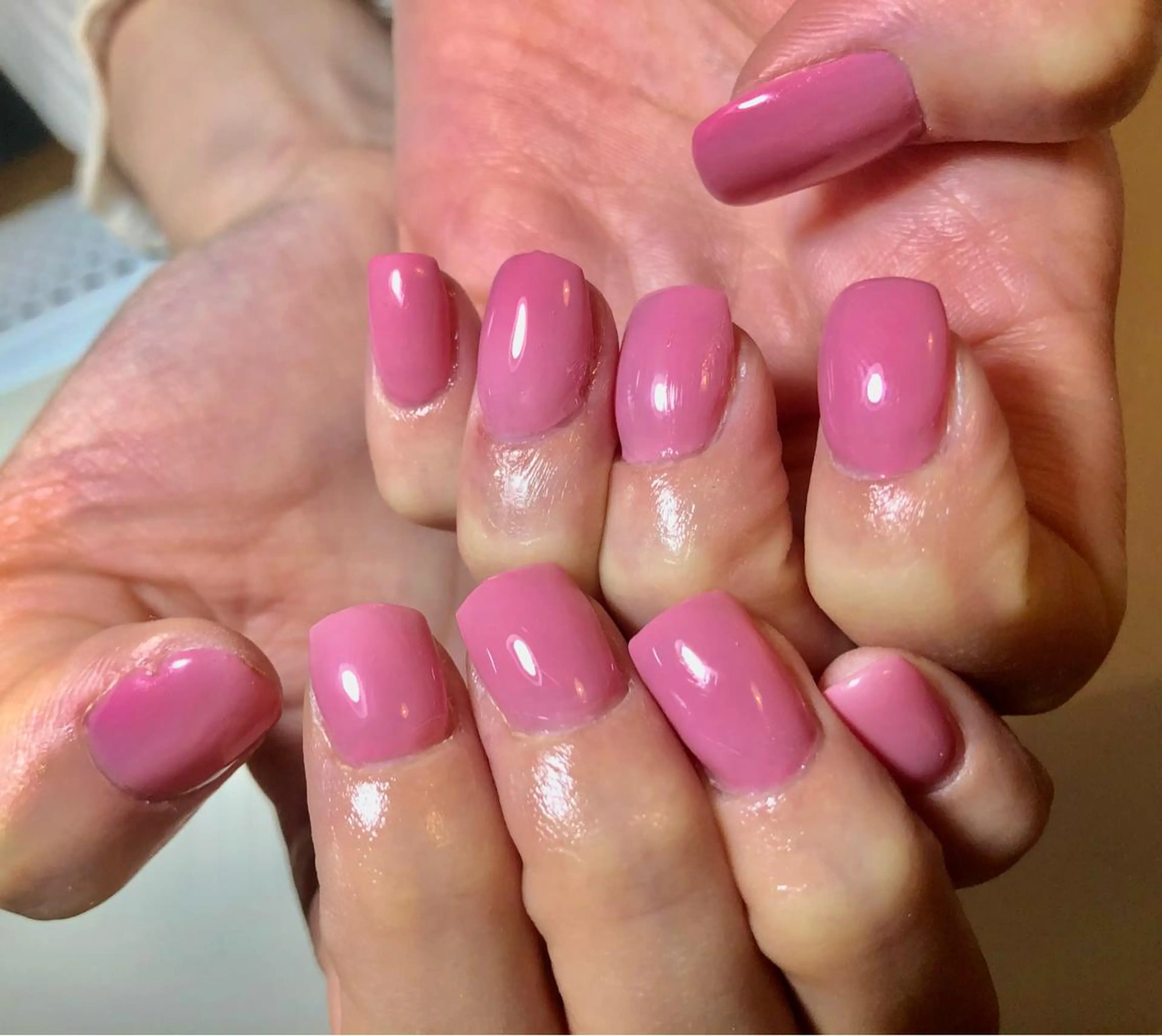 キッズ ネイル ジェルネイル ワンカラーネイル ハンドネイル おうちネイルサロン RINAのその他イメージ