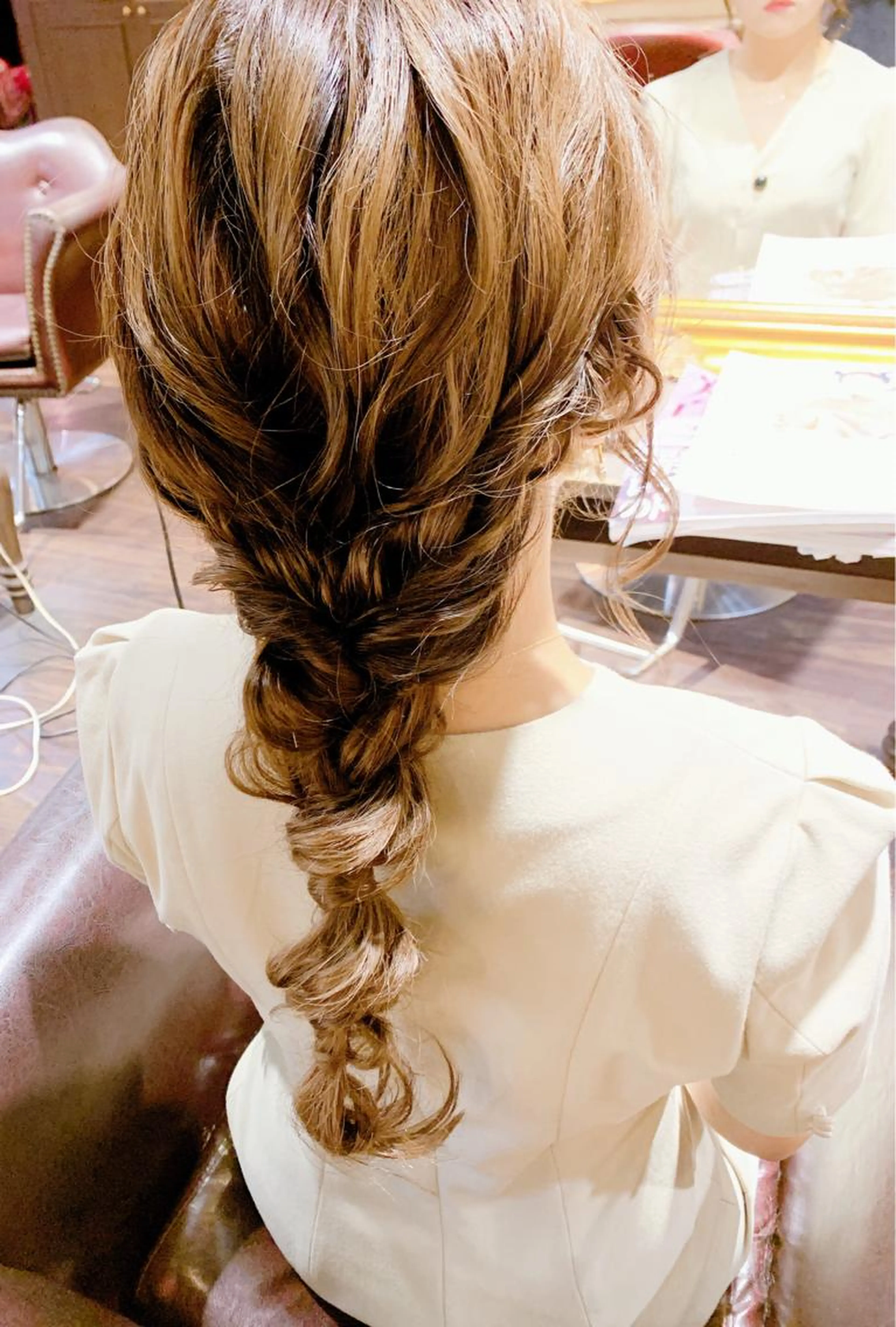 🖤編みおろしヘアセット🖤 大人気アレンジ👸💖土日祝☂+¥500の写真