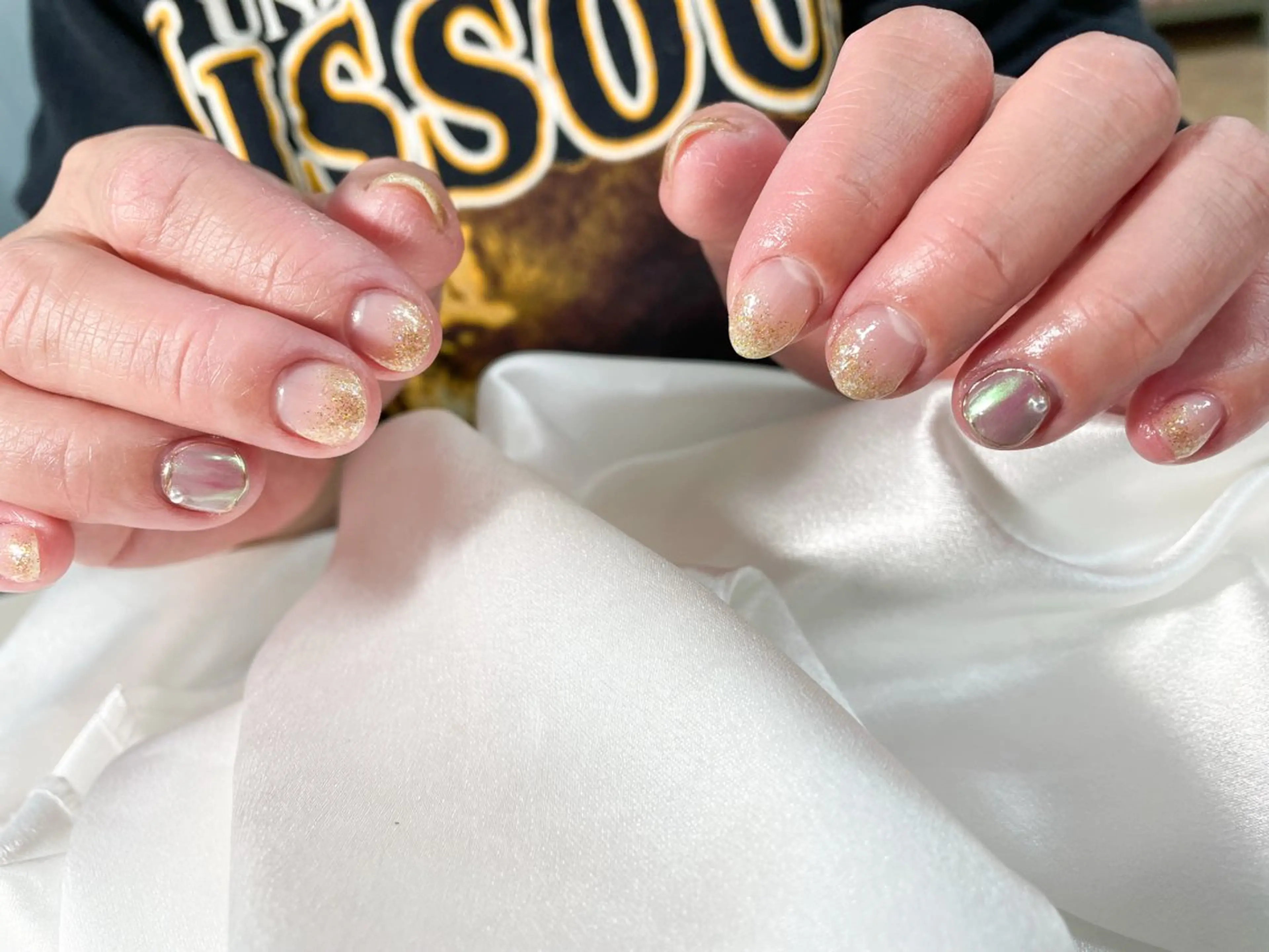 ネイル シンプルネイル ハンドネイル SweetOlive Chinatsuのネイルデザイン