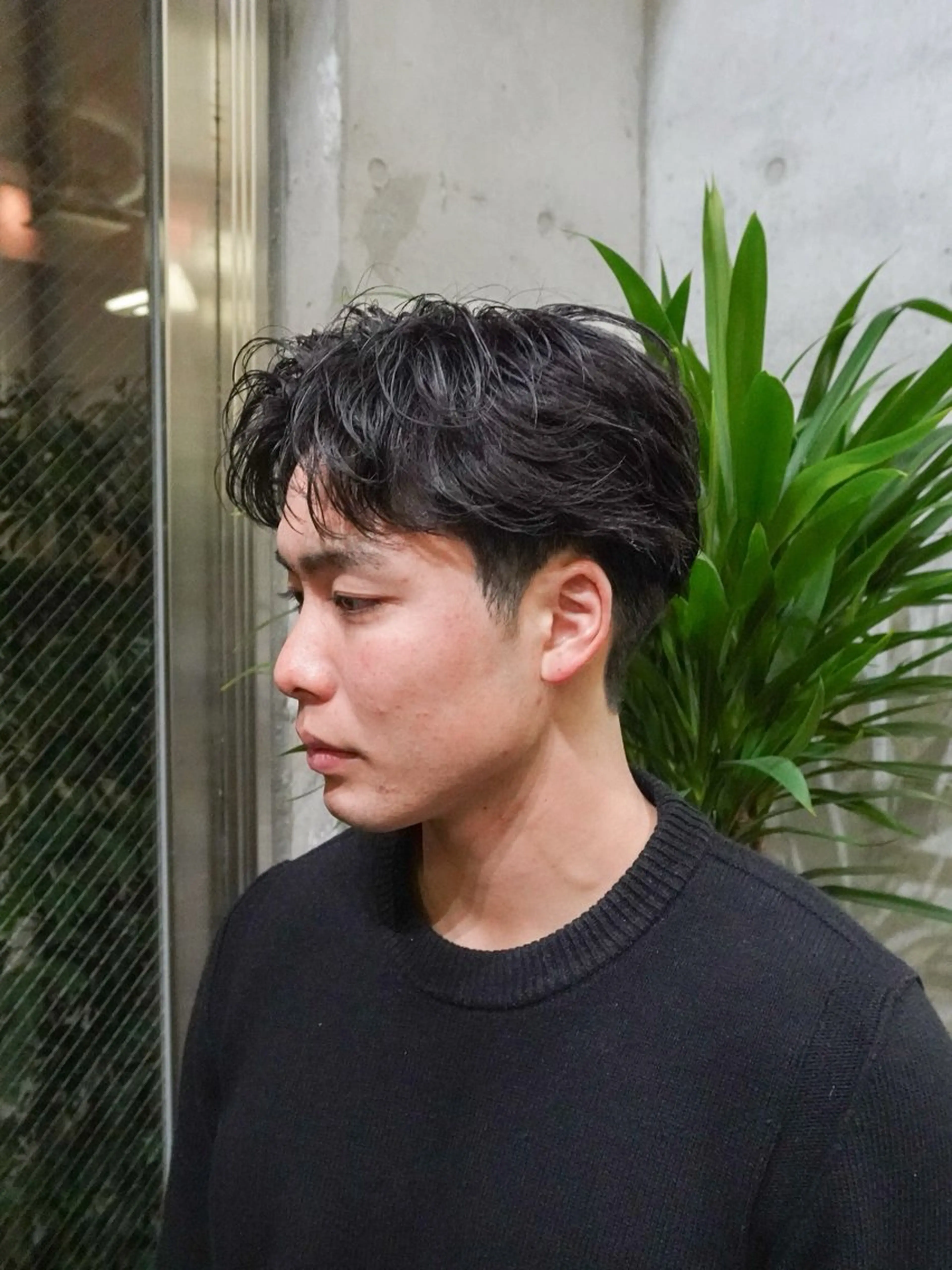 ショート パーマ メンズ ショートヘア カット パーマ メンズ特化美容師 /たけしのヘアスタイル