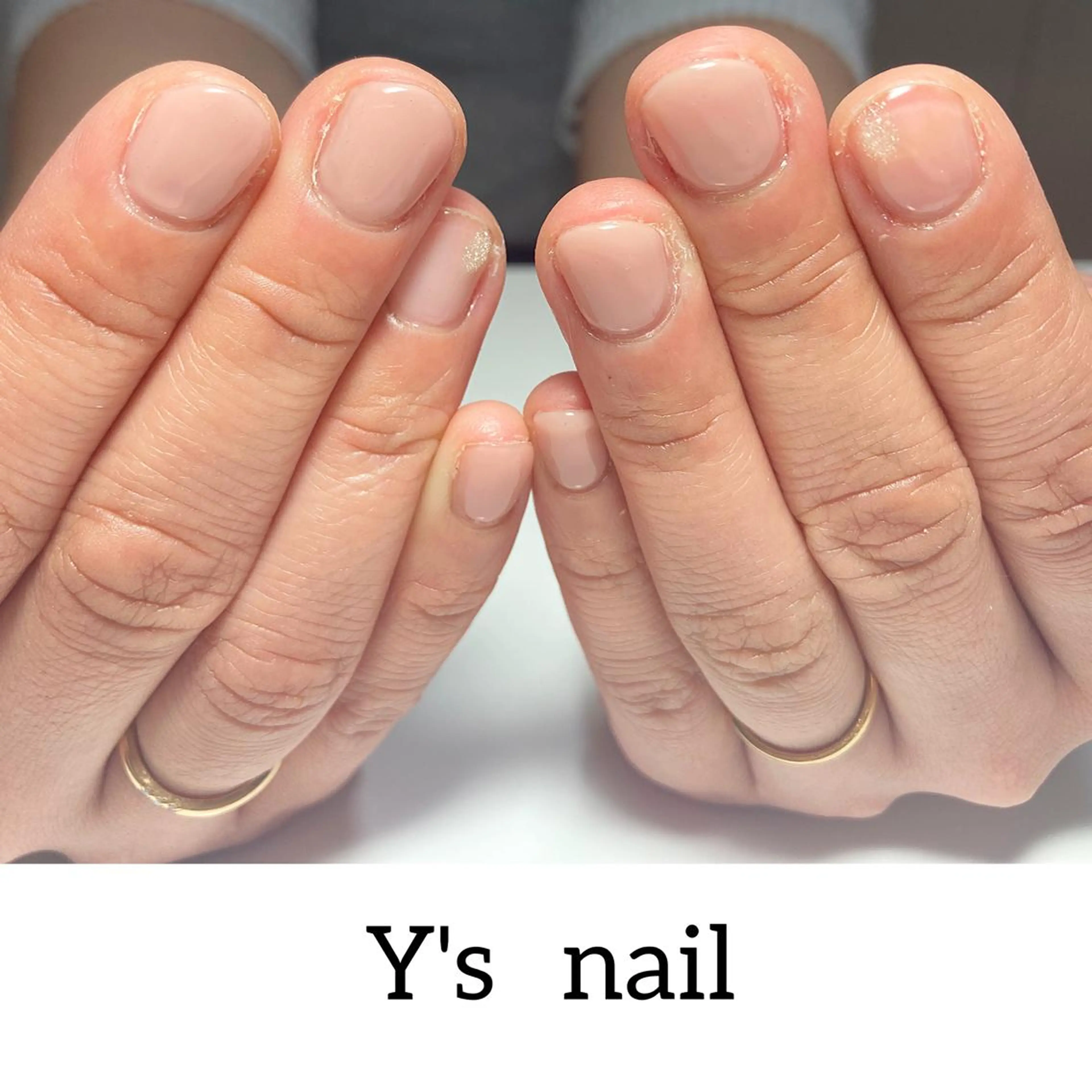 ネイル アートネイル ニュアンスネイル 手書きが得意🖌️ Y’s  nailのネイルデザイン
