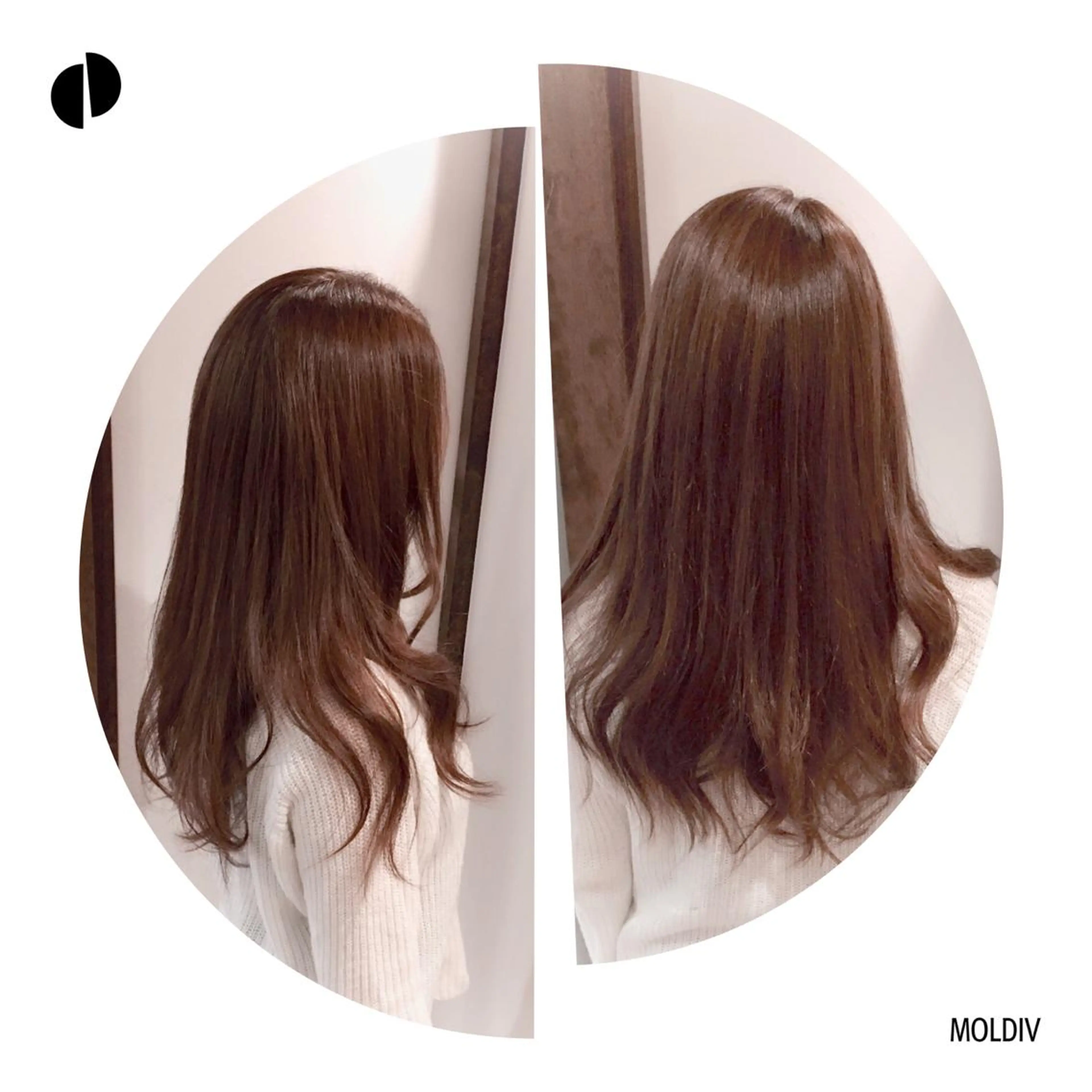 セミロング ロング カラー ✨縮毛矯正✨髪質改善 ナカシマ ユミのヘアスタイル