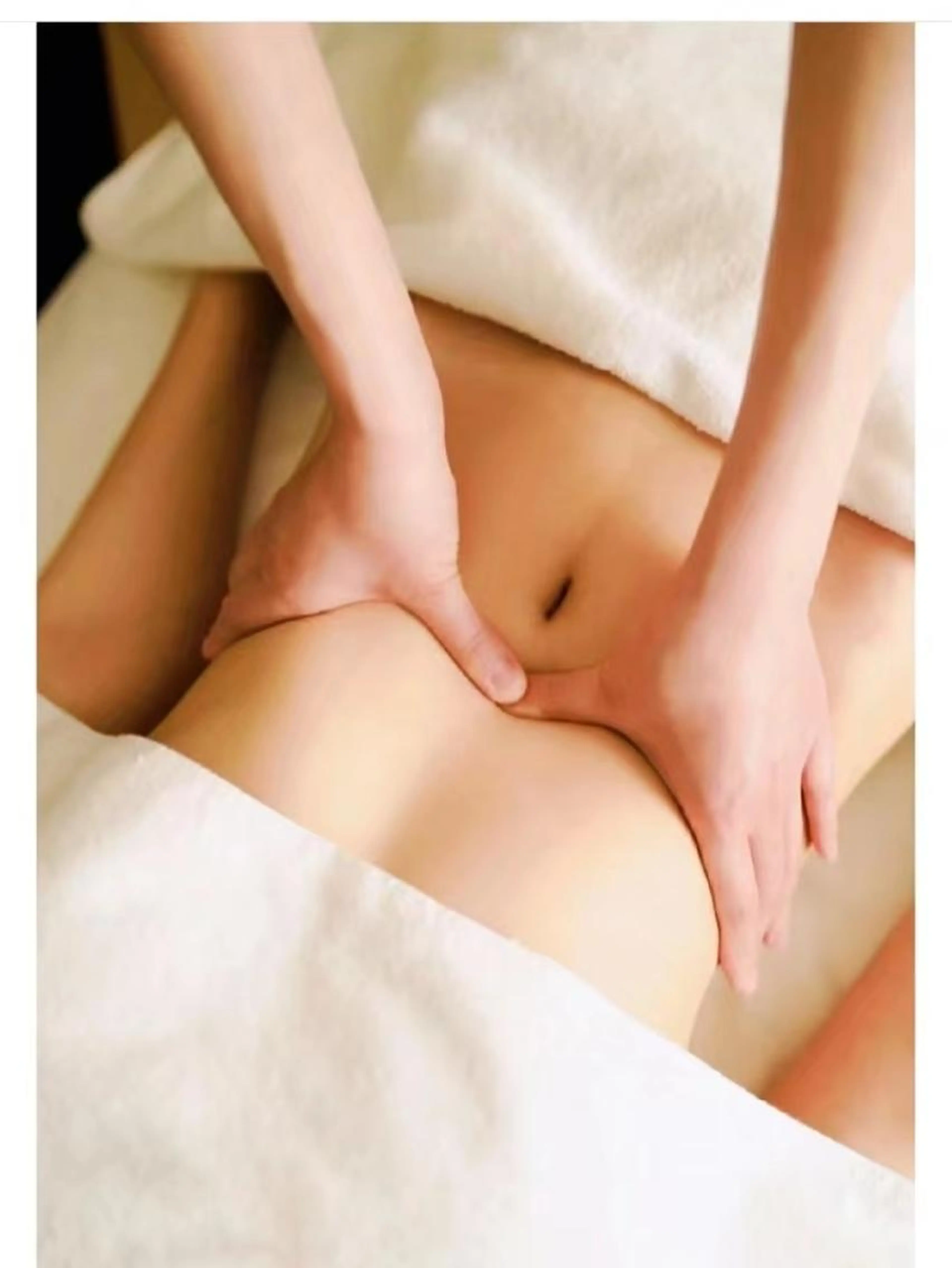 【ぽっこりお腹80分5900円】美腸+デコルテ+アロマリンパ+眼睛疲劳+カッピングorカッサ🌸耳つぼジュエリー付きの写真