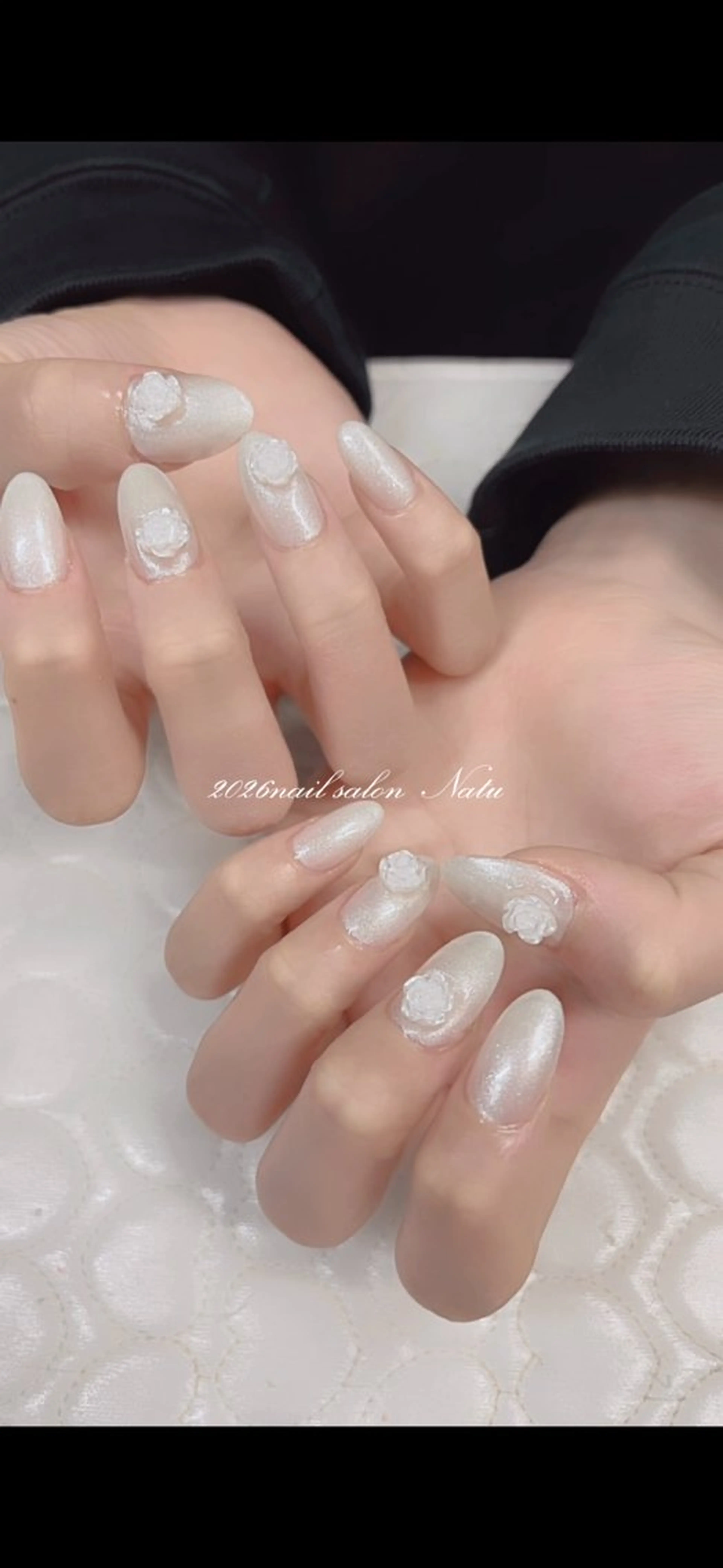 ネイル 長さ出し ショートネイル nailsalon　 Natuのネイルデザイン
