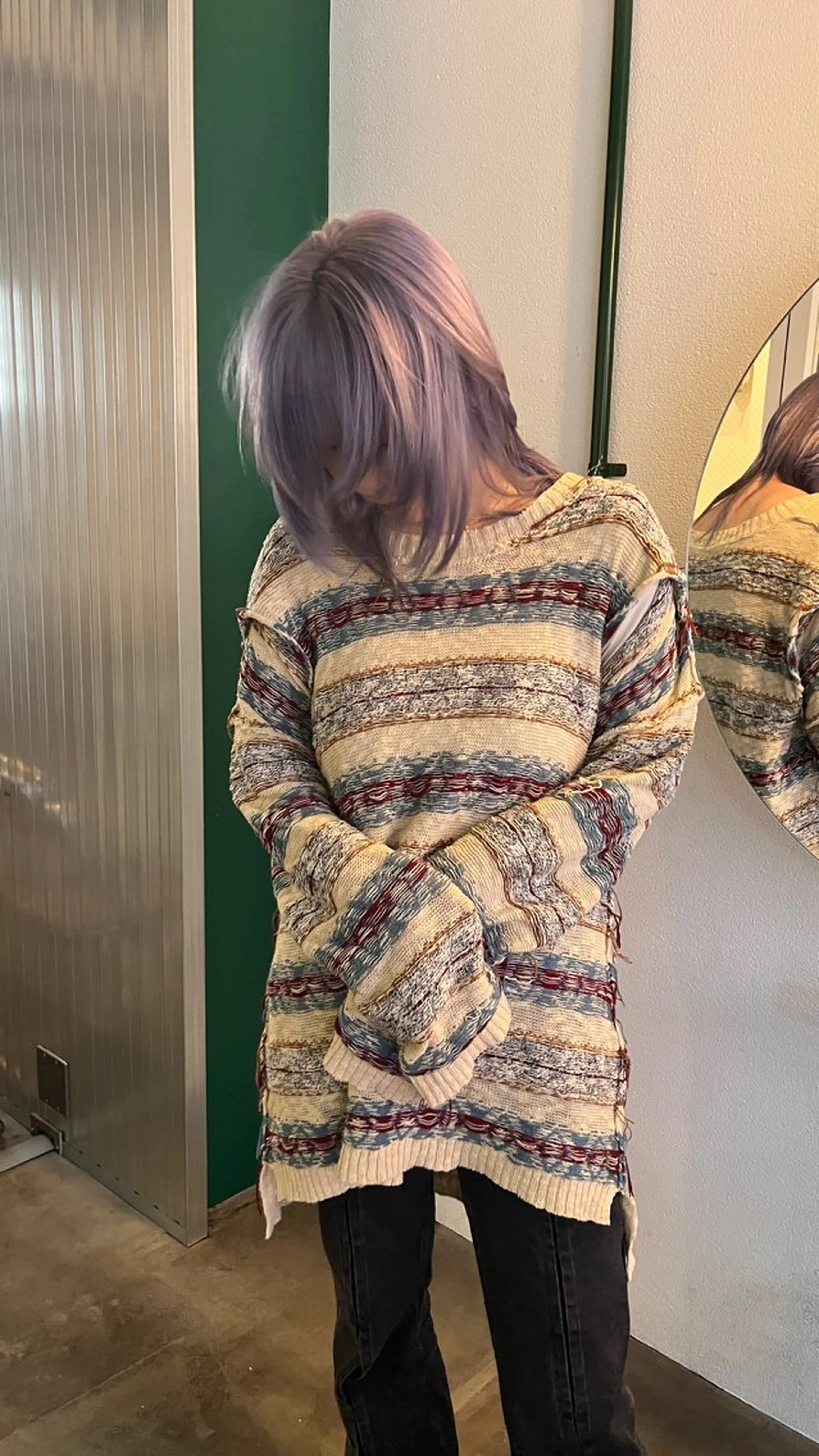 【ミニモ限定メニュー】ケアブリーチ+高保湿カラー+内部補修トリートメントの写真