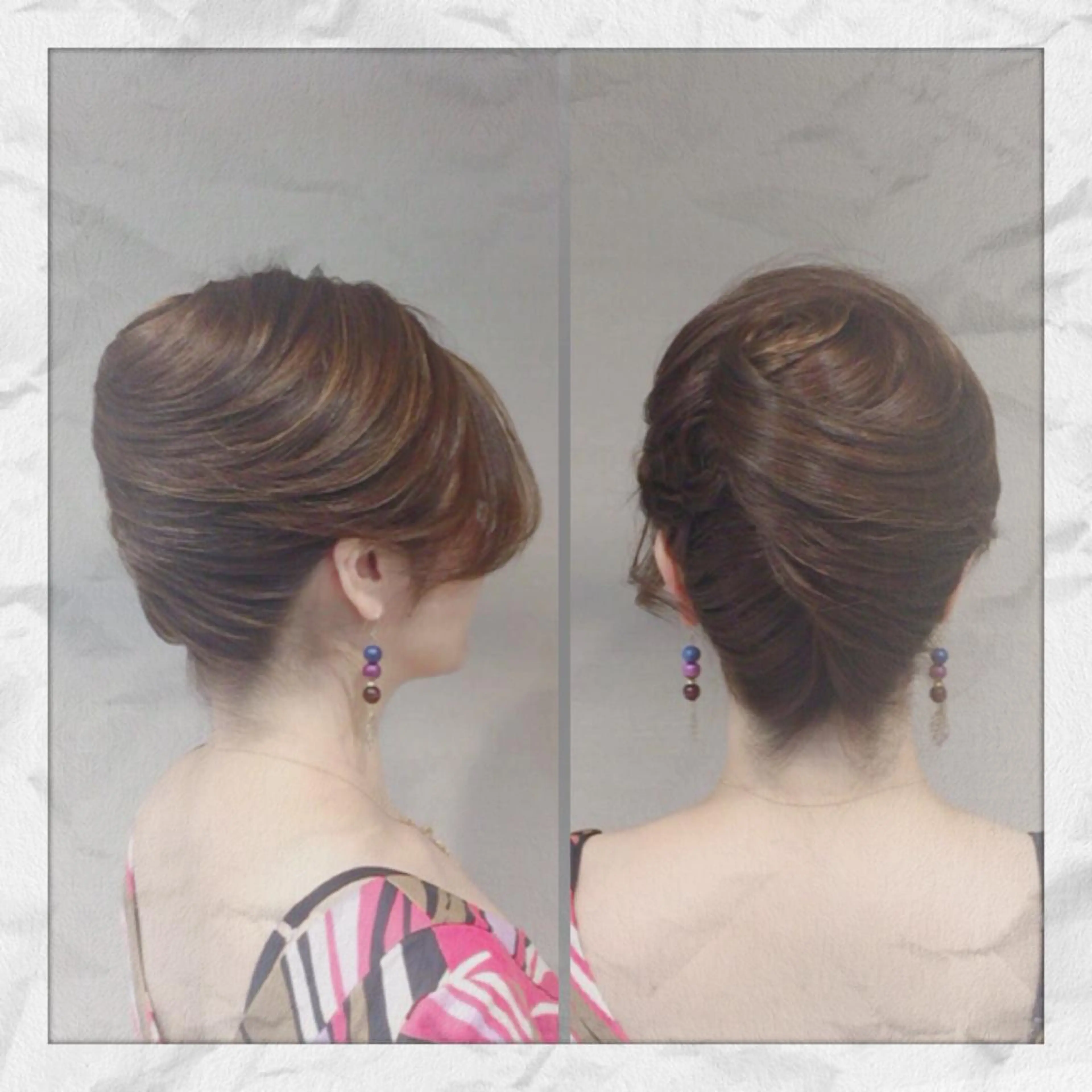 ロング ヘアアレンジ 夜会巻き 着物ヘア 浴衣 ヘアセット ヘアセット/着付け 𓇼 松本 夏美𓇼のヘアスタイル