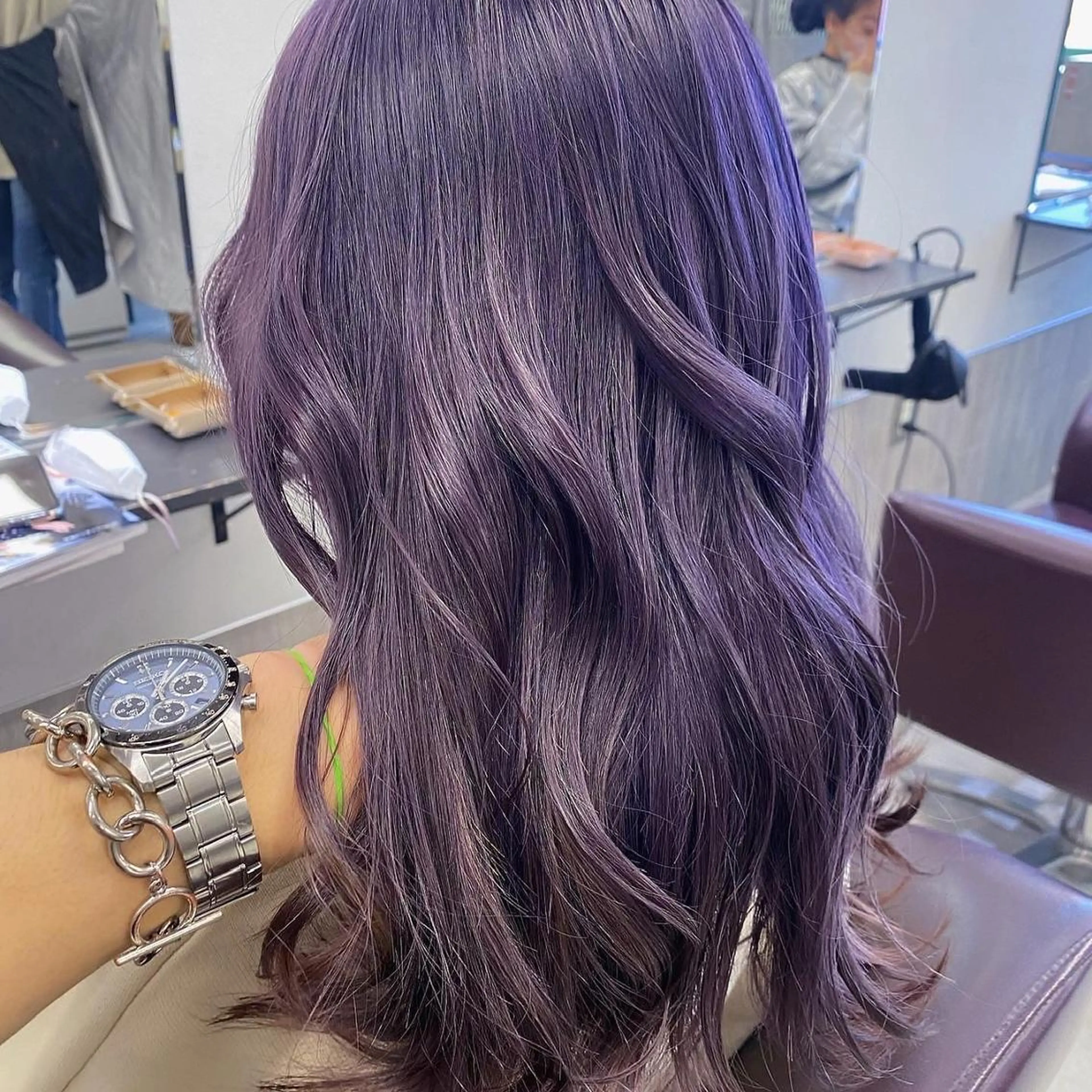 ミディアム カラー ヘアカラー トリートメント JILL by GiseL/天神のヘアスタイル