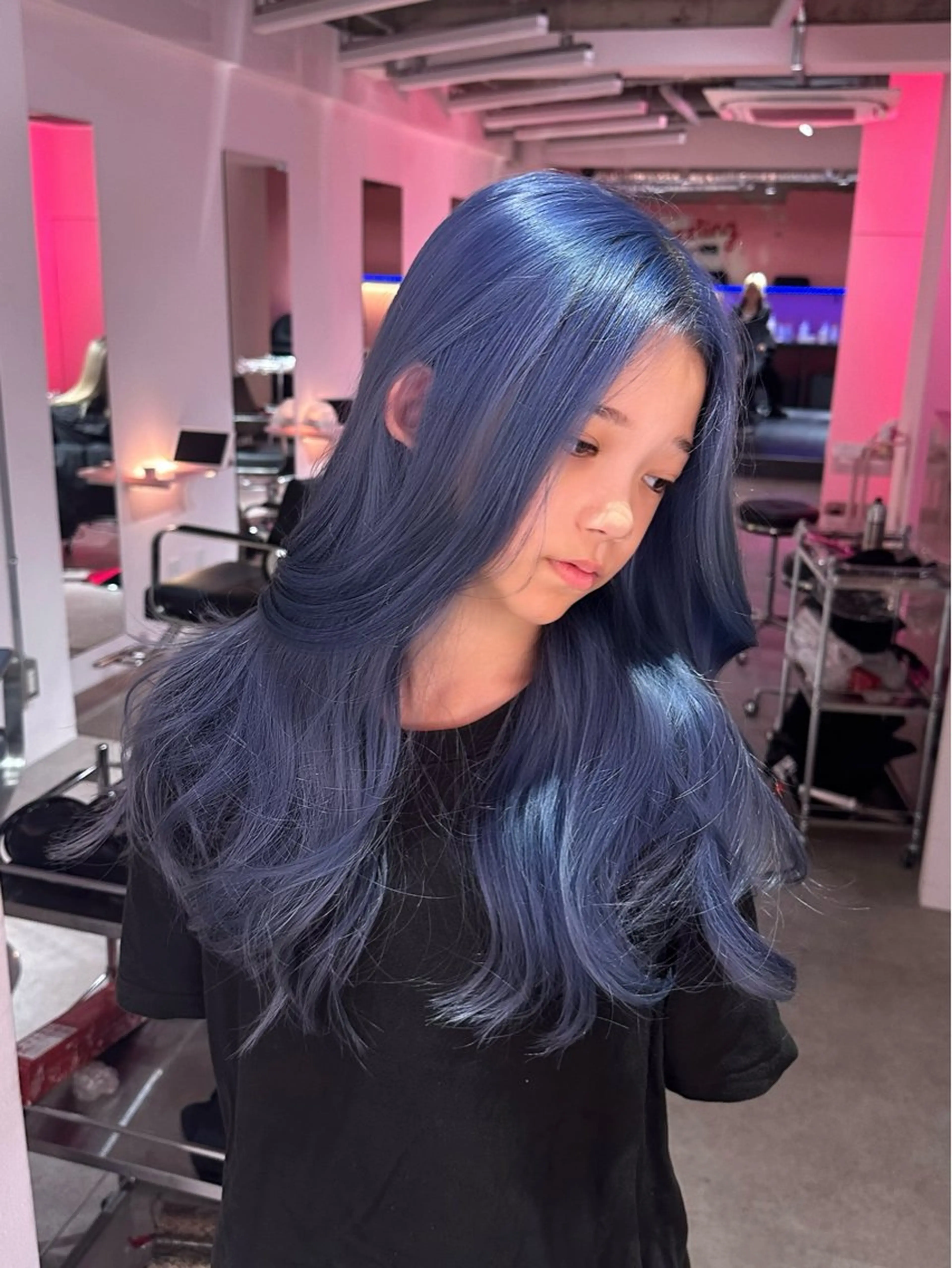 ロング ブリーチカラー /MAHIROのヘアスタイル