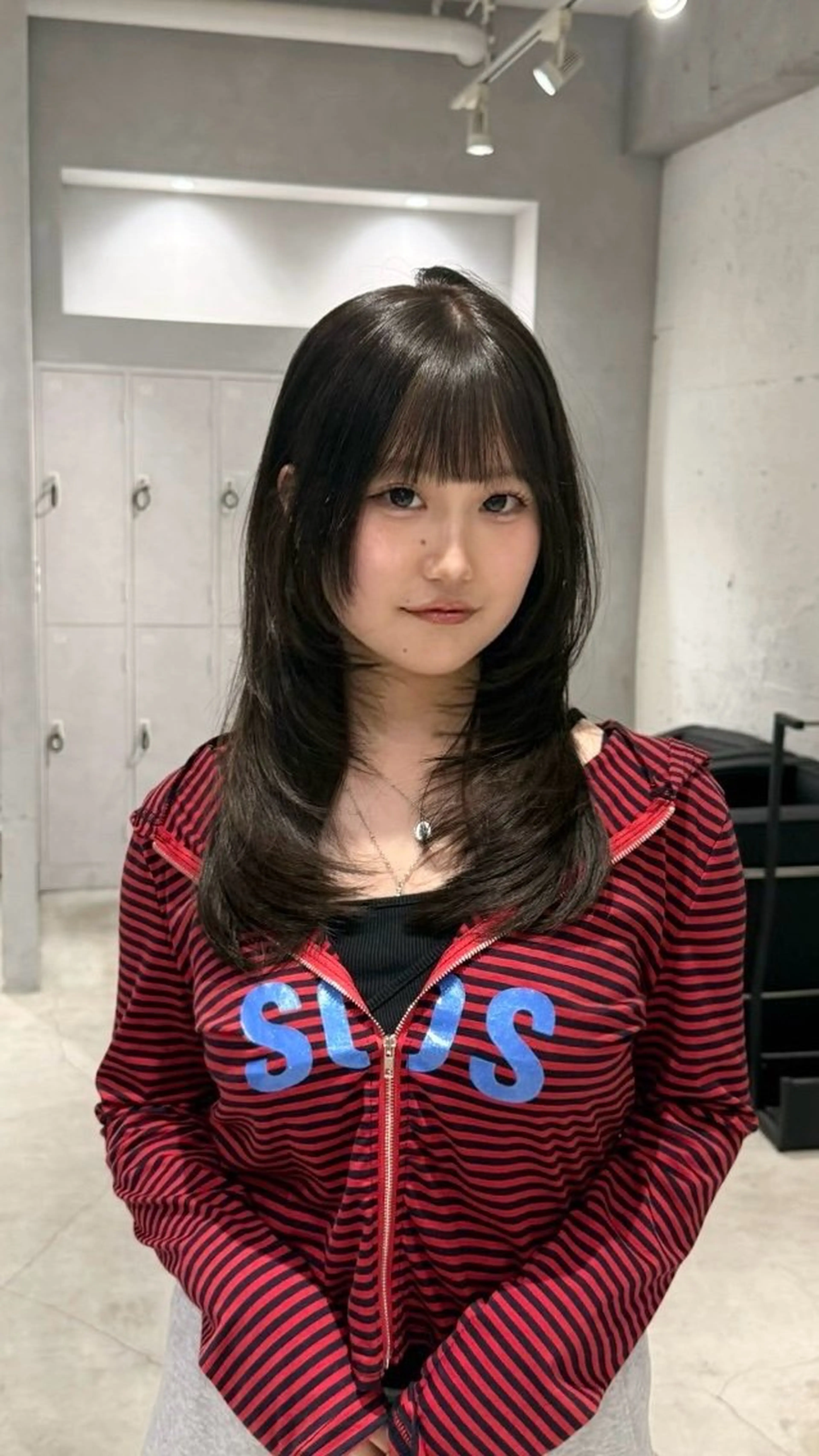 セミロング レイヤーカット カット ヘアカラー トリートメント あんな🦋レイヤー カット/透明感カラーのヘアスタイル