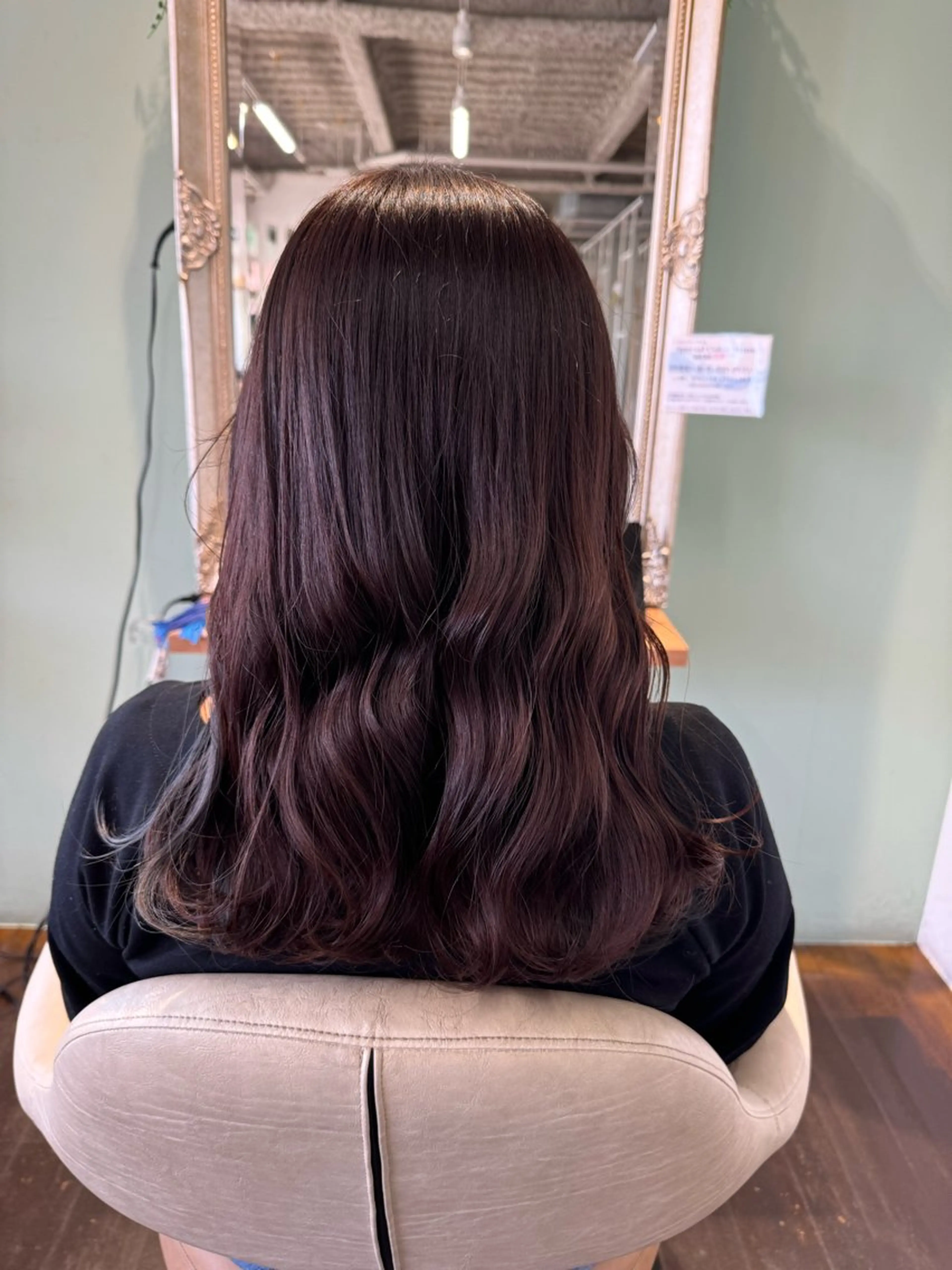 セミロング 鎌田 美紗希のヘアスタイル