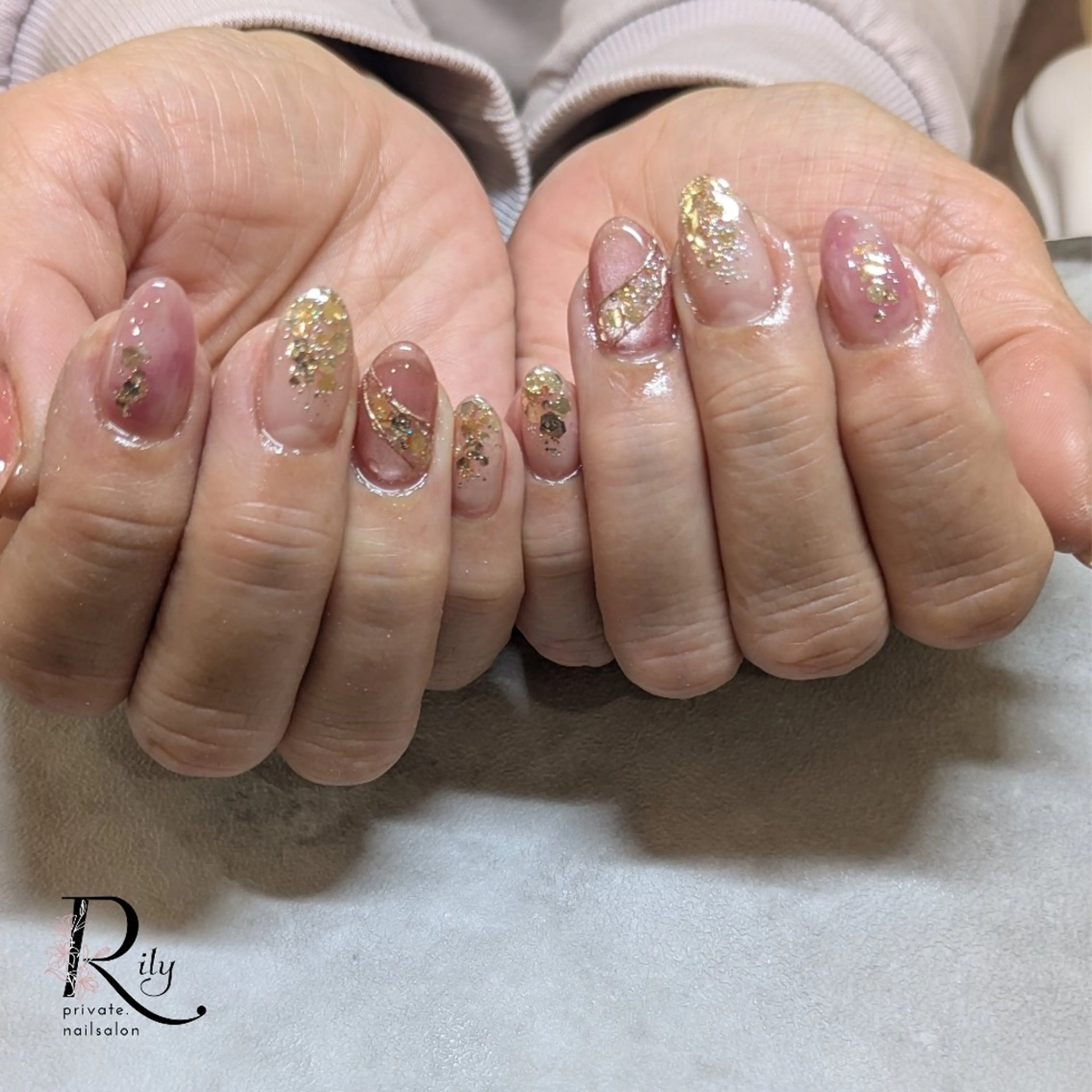 ネイル ハンドネイル nailsalon Rilyのネイルデザイン