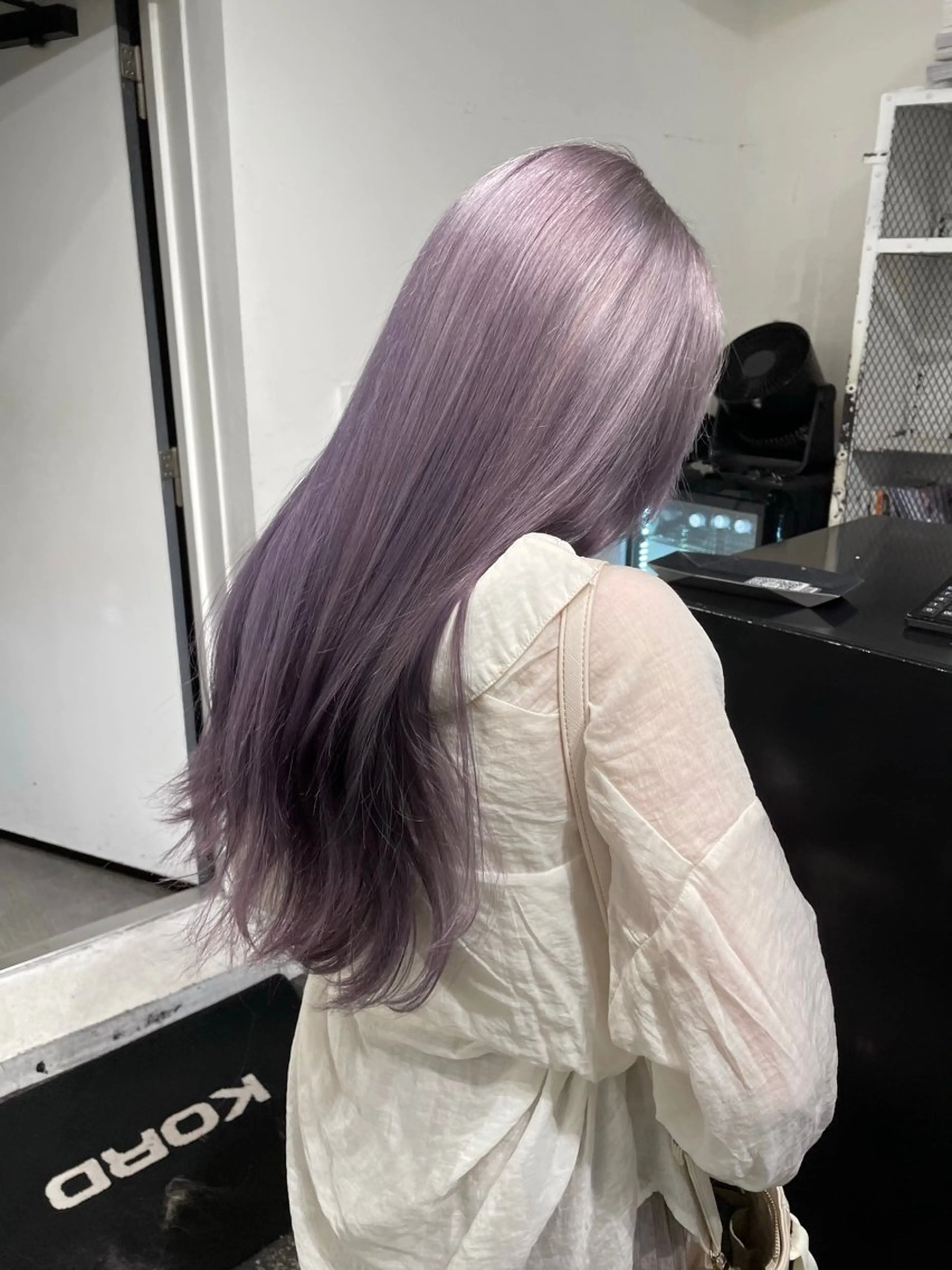 ロング ヘアカラー トリートメント ヘッドスパ NENE/GARTE 代官山/渋谷のヘアスタイル