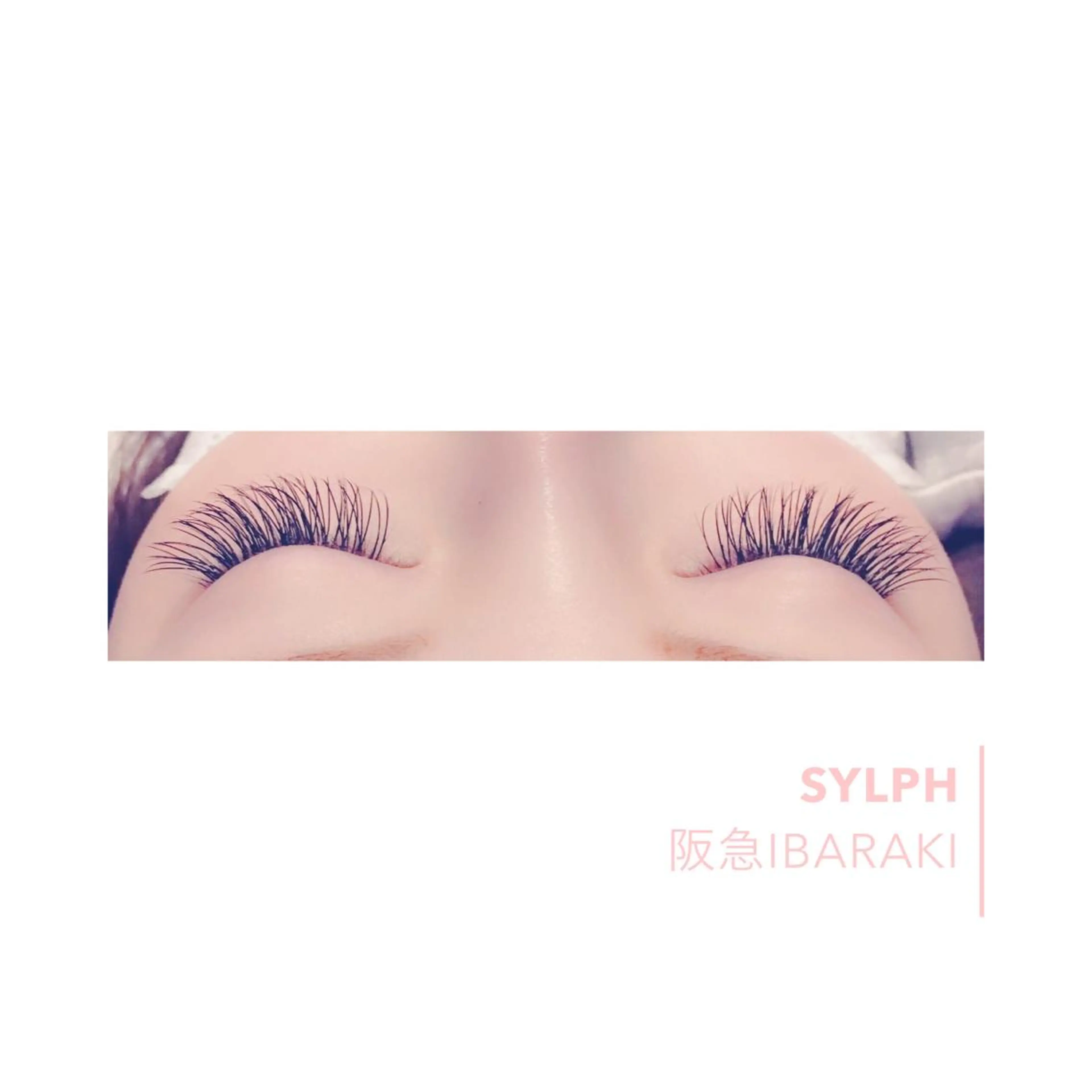 マツエク・マツパ シールエクステ/ ハイトーンカラーのヘアスタイル