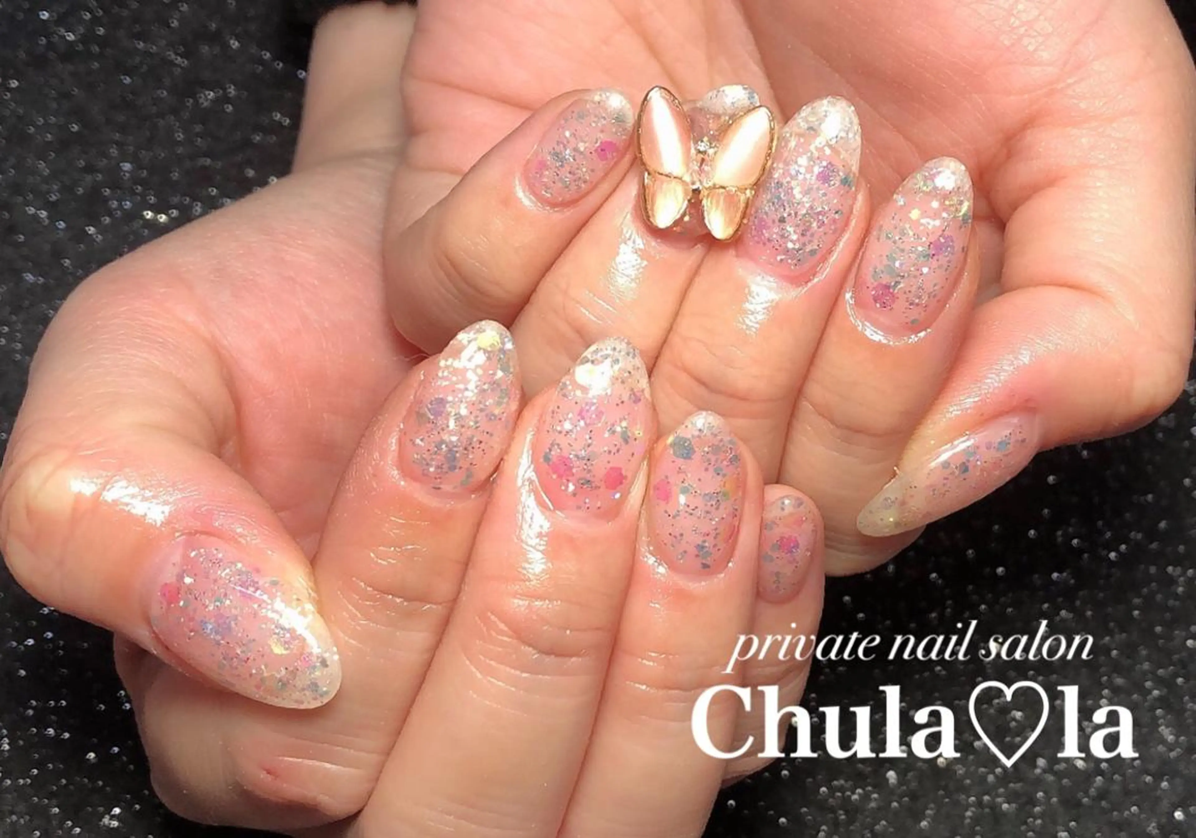 ネイル 持ち込み ハンドネイル Chula♡la 豊見城市高安のネイルデザイン