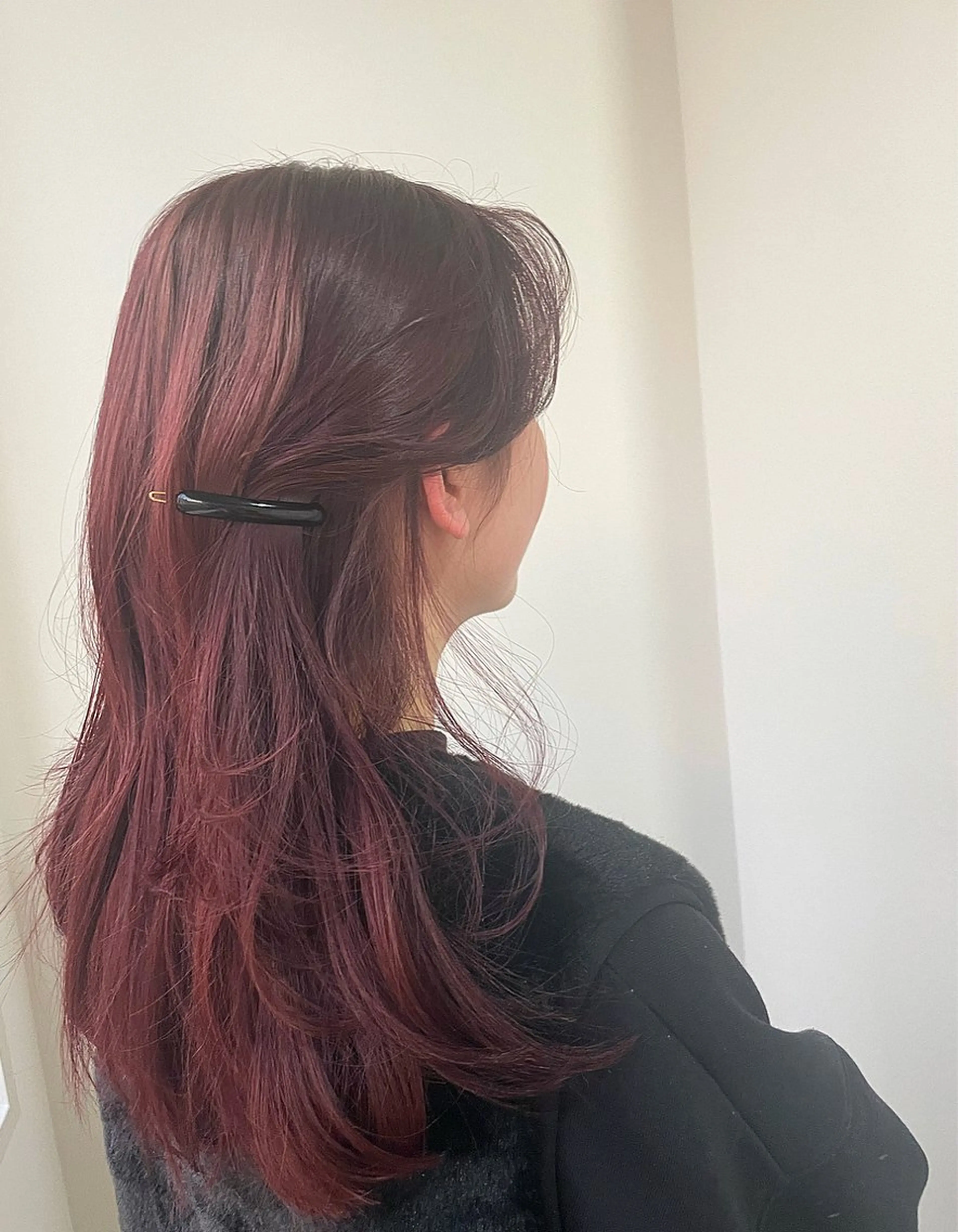 セミロング レイヤーカット ヘアカラー sherry/R所属・sherry/R 三川町　川口真里奈のヘアスタイル