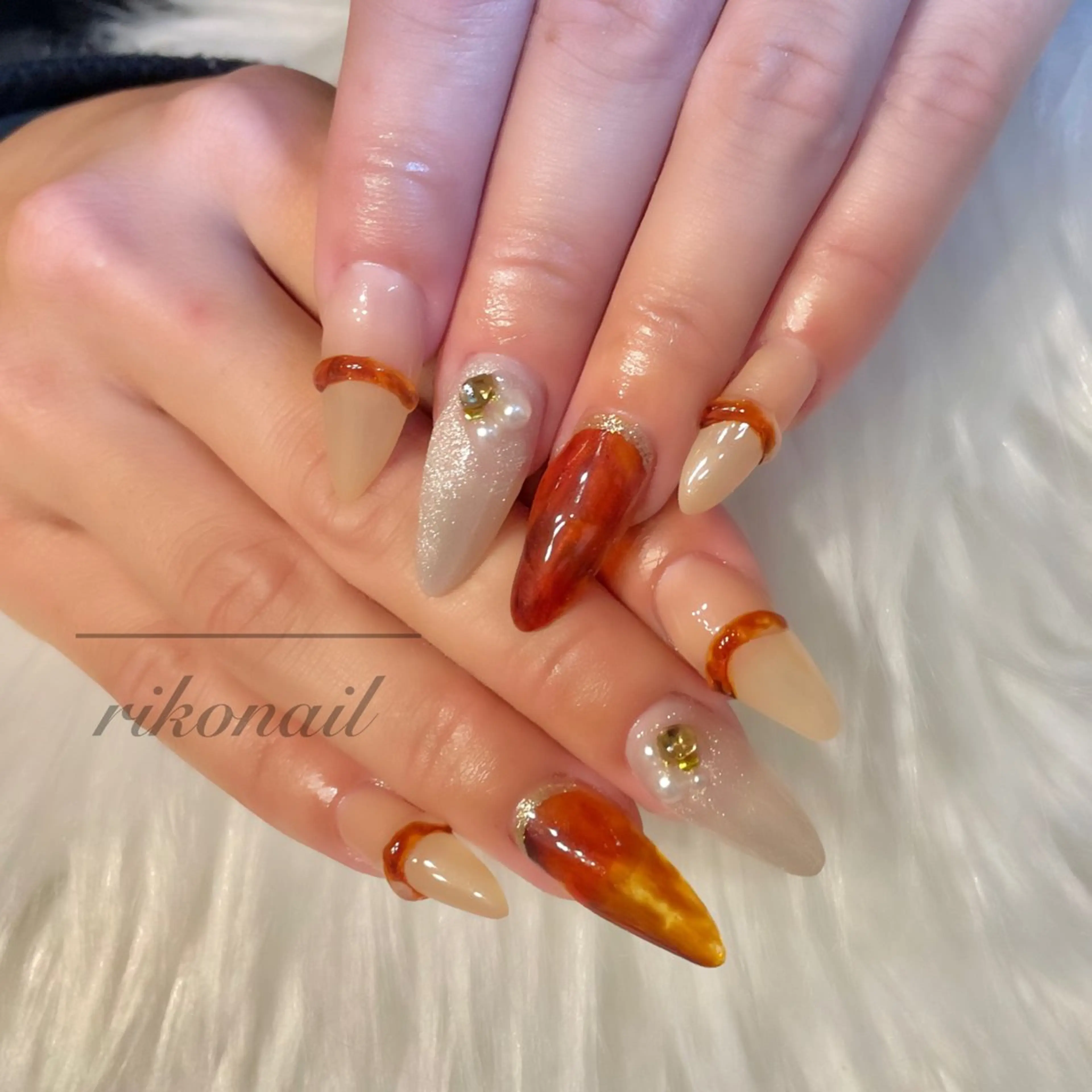 ネイル ハンドネイル riko nailのネイルデザイン