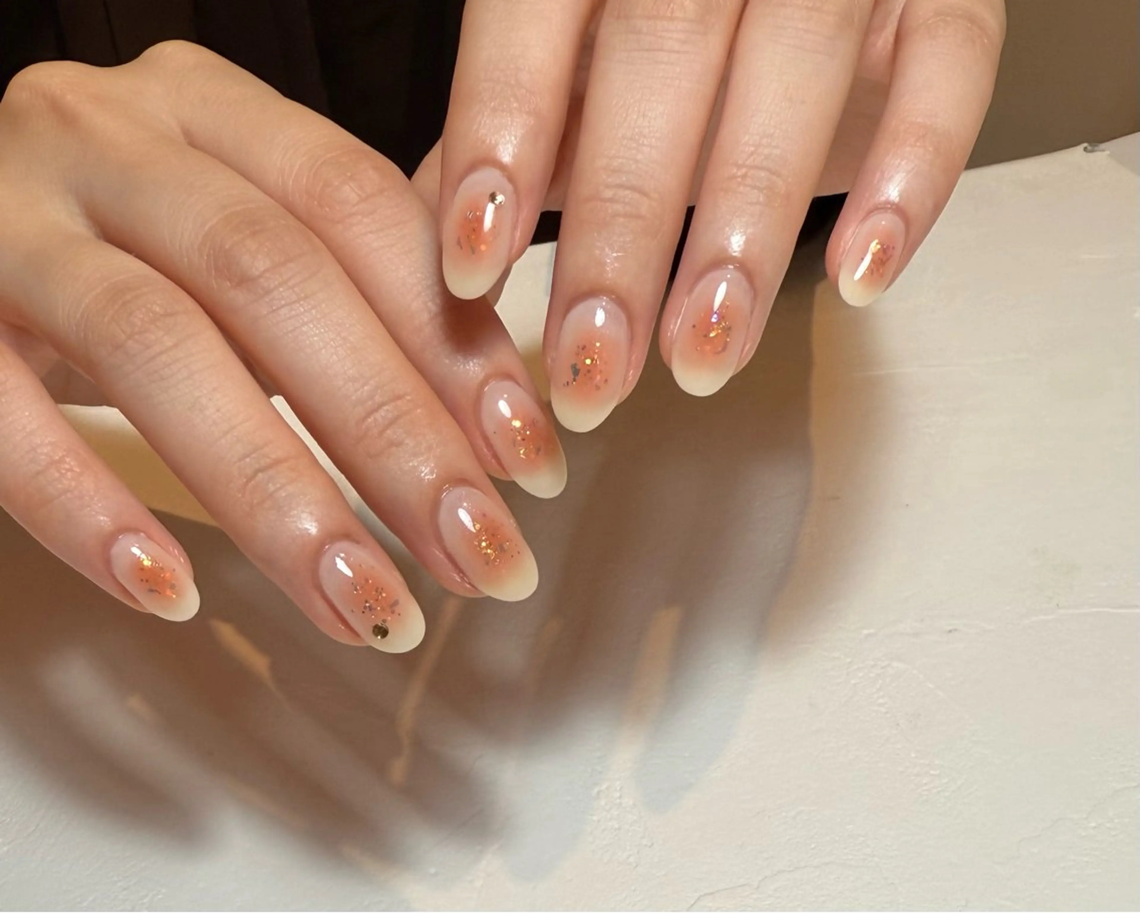 ネイル ストーンネイル ハンドネイル MARU  NAIL honokaのネイルデザイン