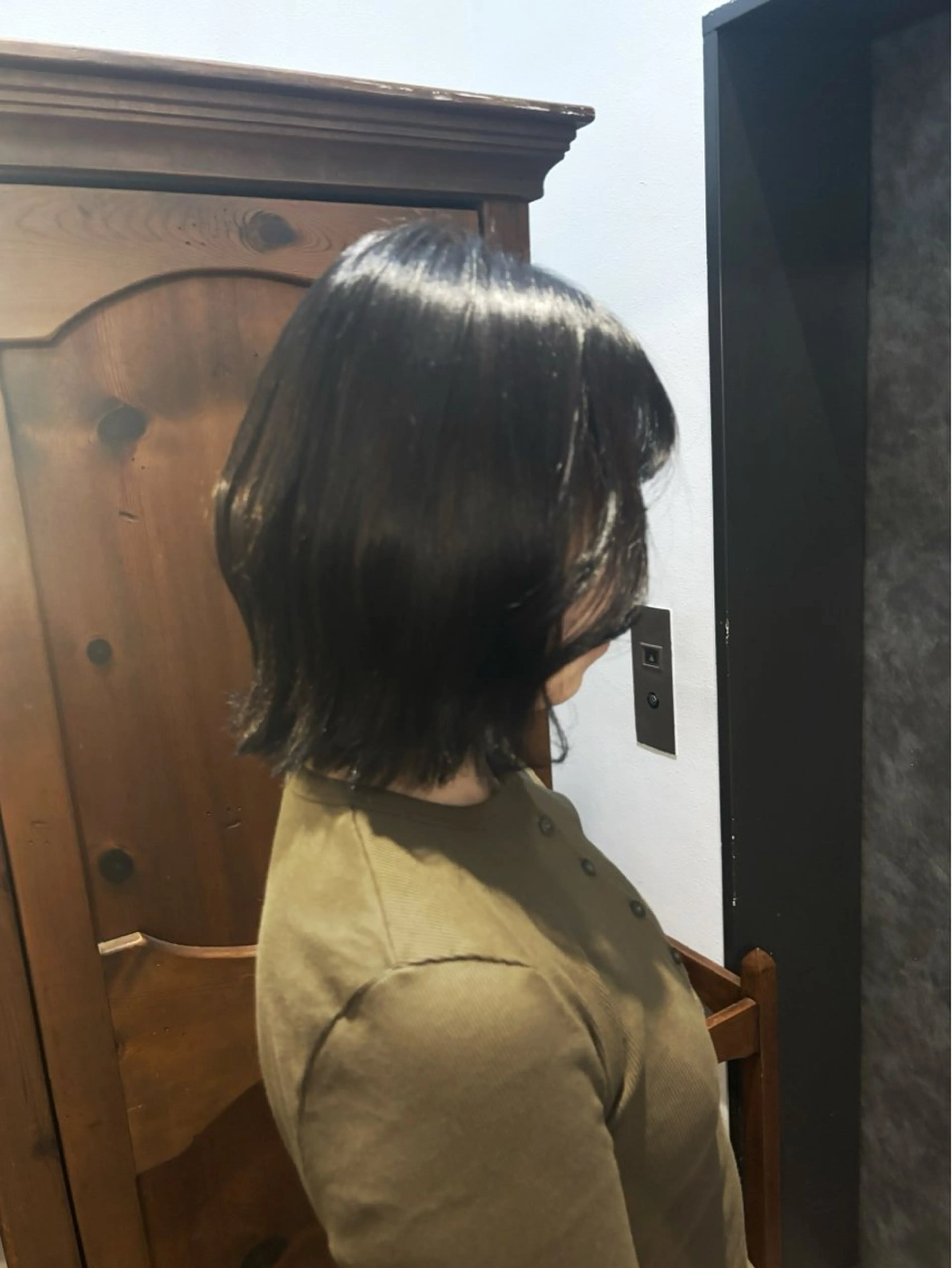 ミディアム カラー 透明感/暖色カラー ミウのヘアスタイル