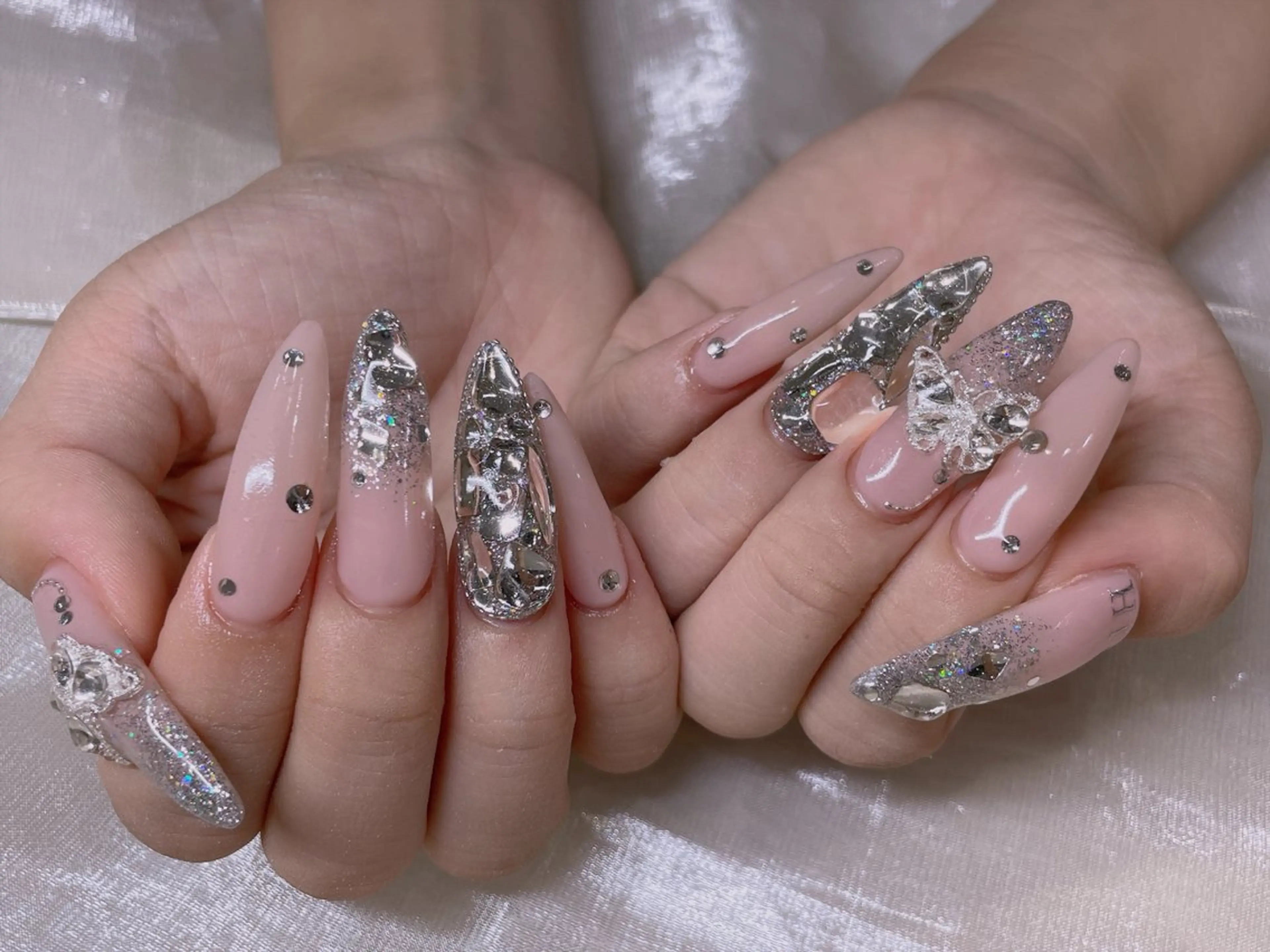 ネイル 長さだし専門店 M2　rikaのネイルデザイン