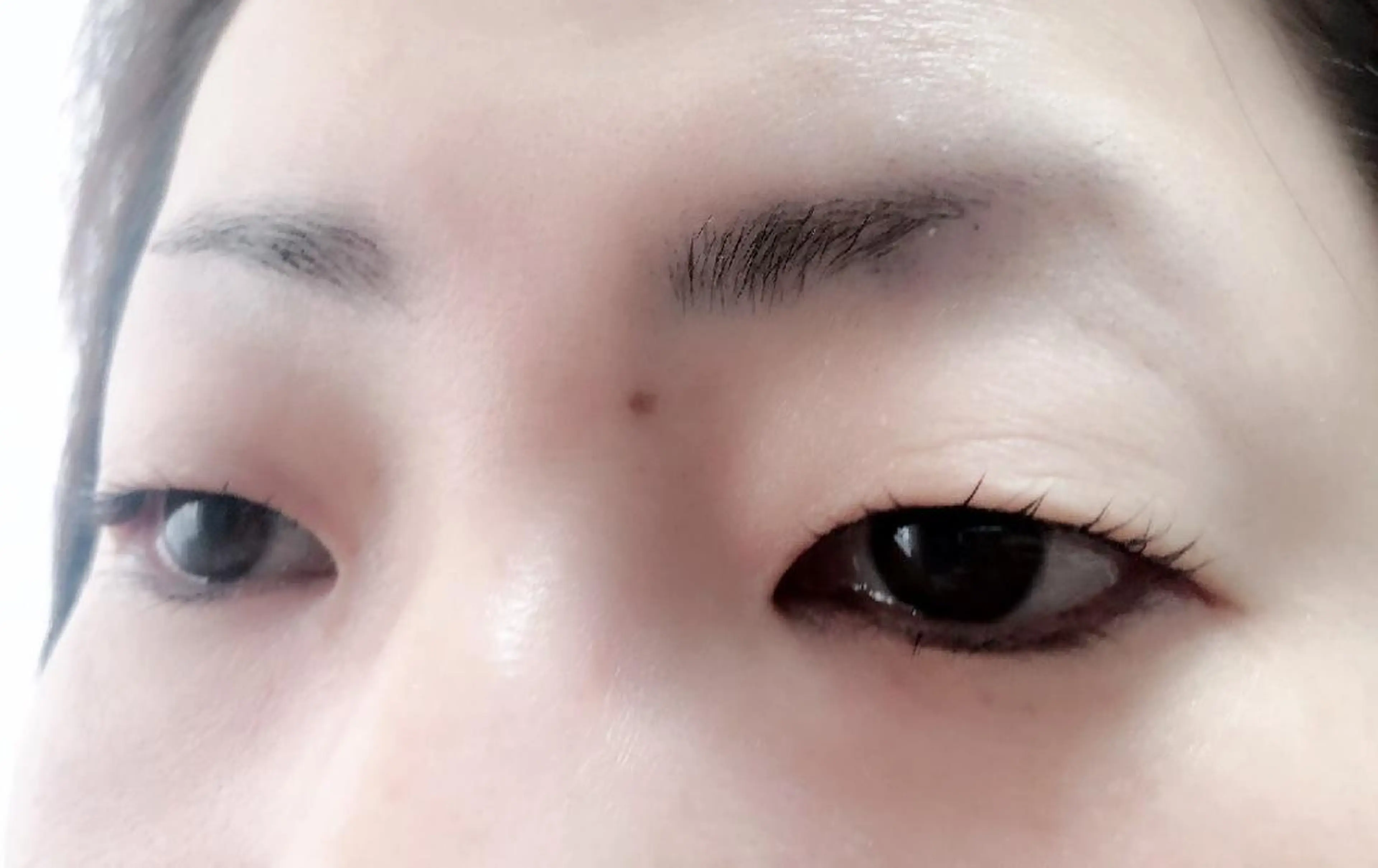 マツエク・マツパ 付け放題 フラットラッシュ 下まつげエクステ 一重×まつ毛パーマ ボリュームラッシュ 吉岡 ゆうなのマツエク・マツパデザイン