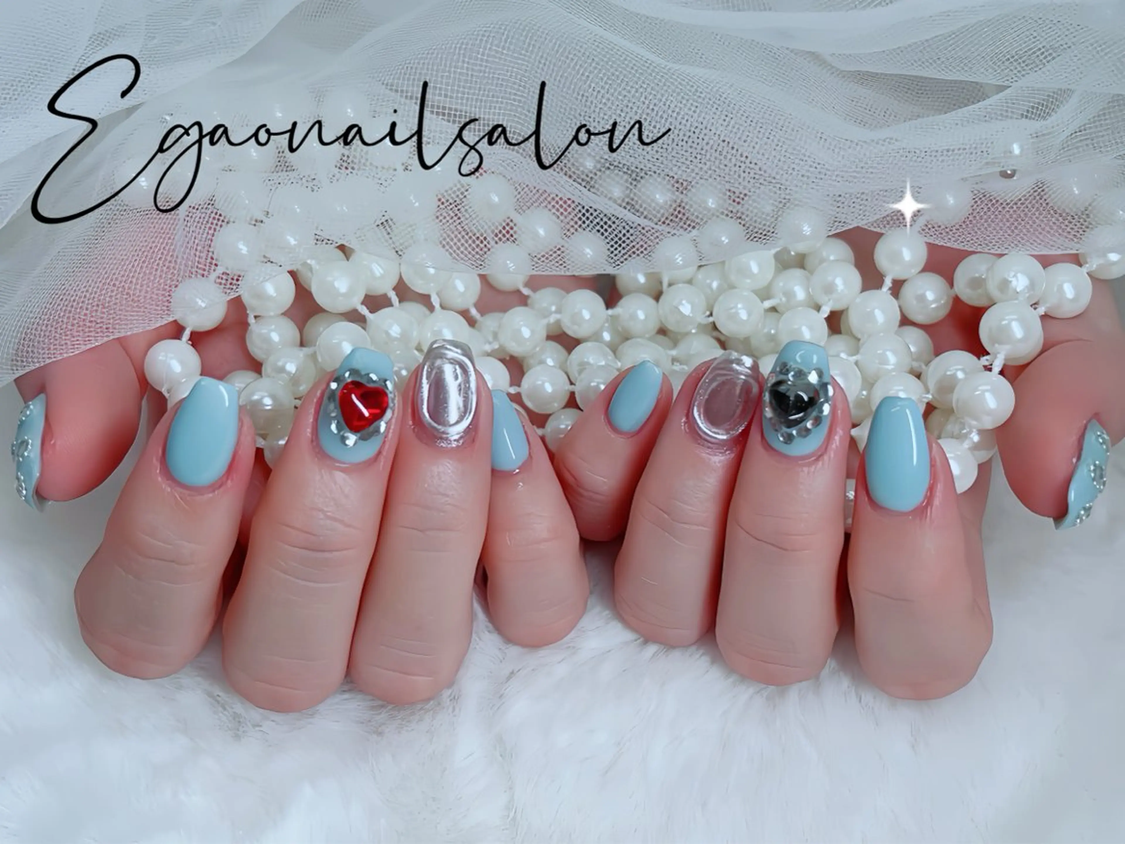 ネイル アートネイル フットネイル フレンチネイル ジェルネイル グラデーション ハンドネイル Egao Nail錦糸町店のネイルデザイン