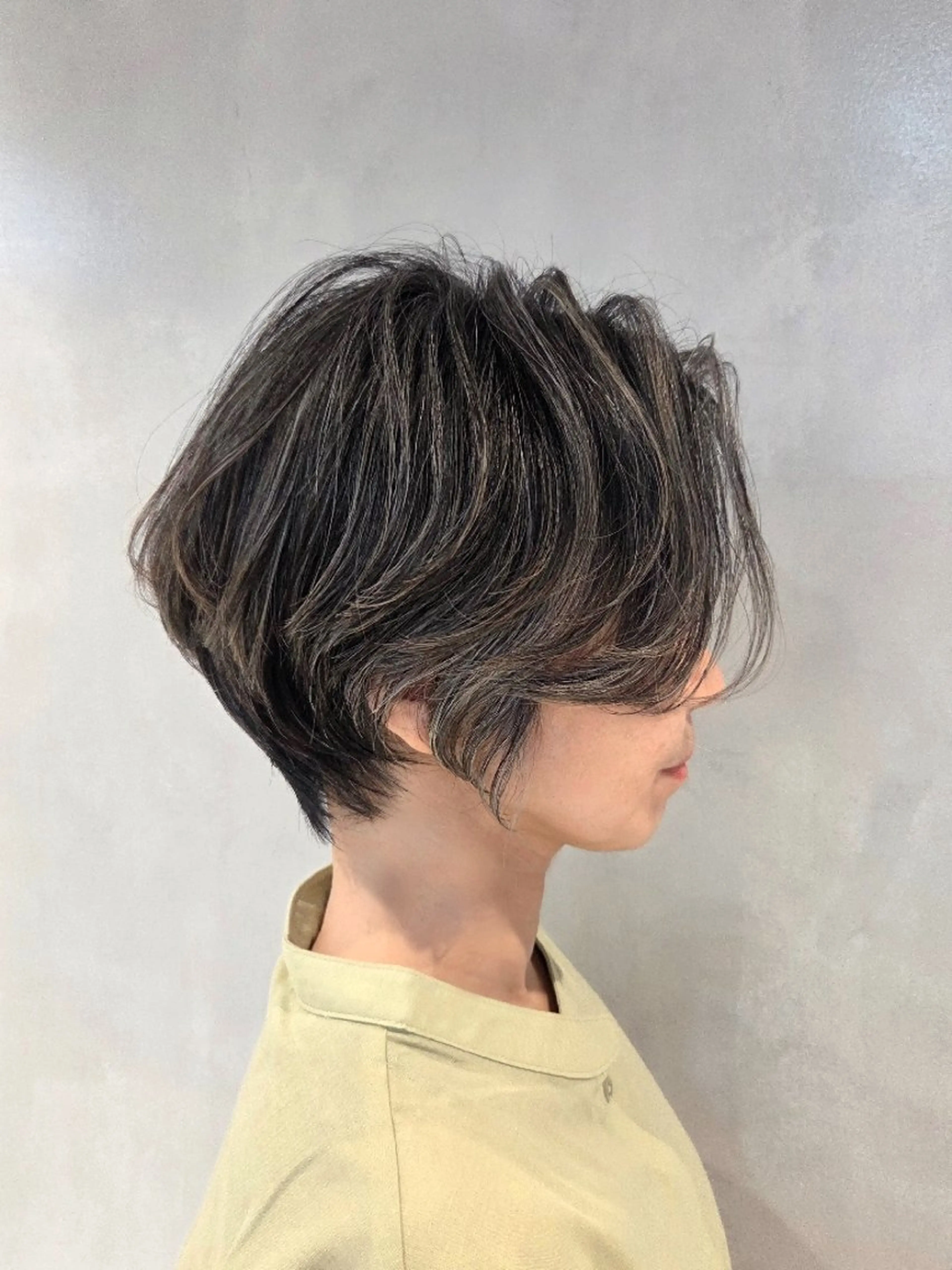 ショート カラー ショート・ボブ✂️ 紅葉のヘアスタイル
