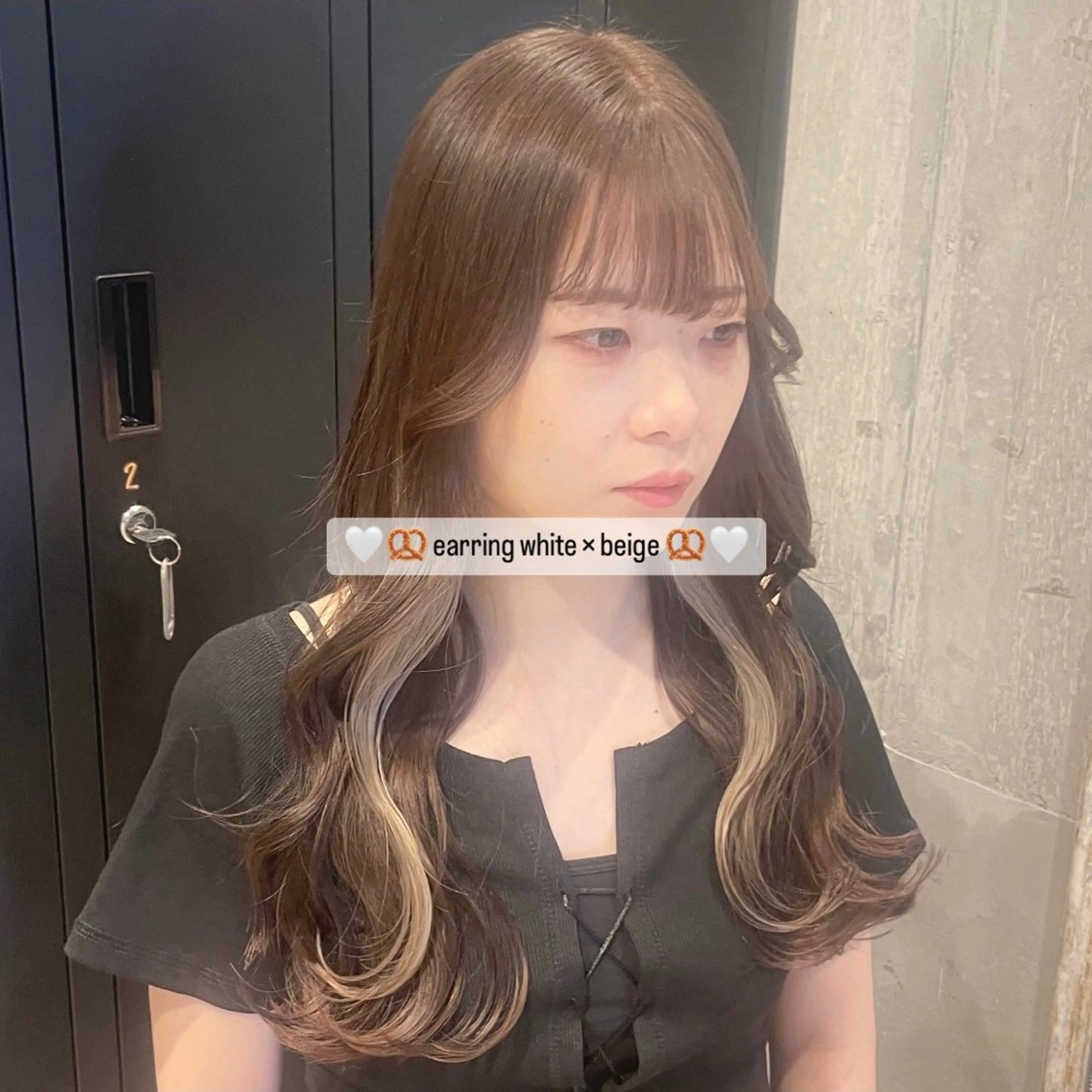 ロング カラー 𝐑𝐢𝐤𝐚 ໒꒱♡のヘアスタイル