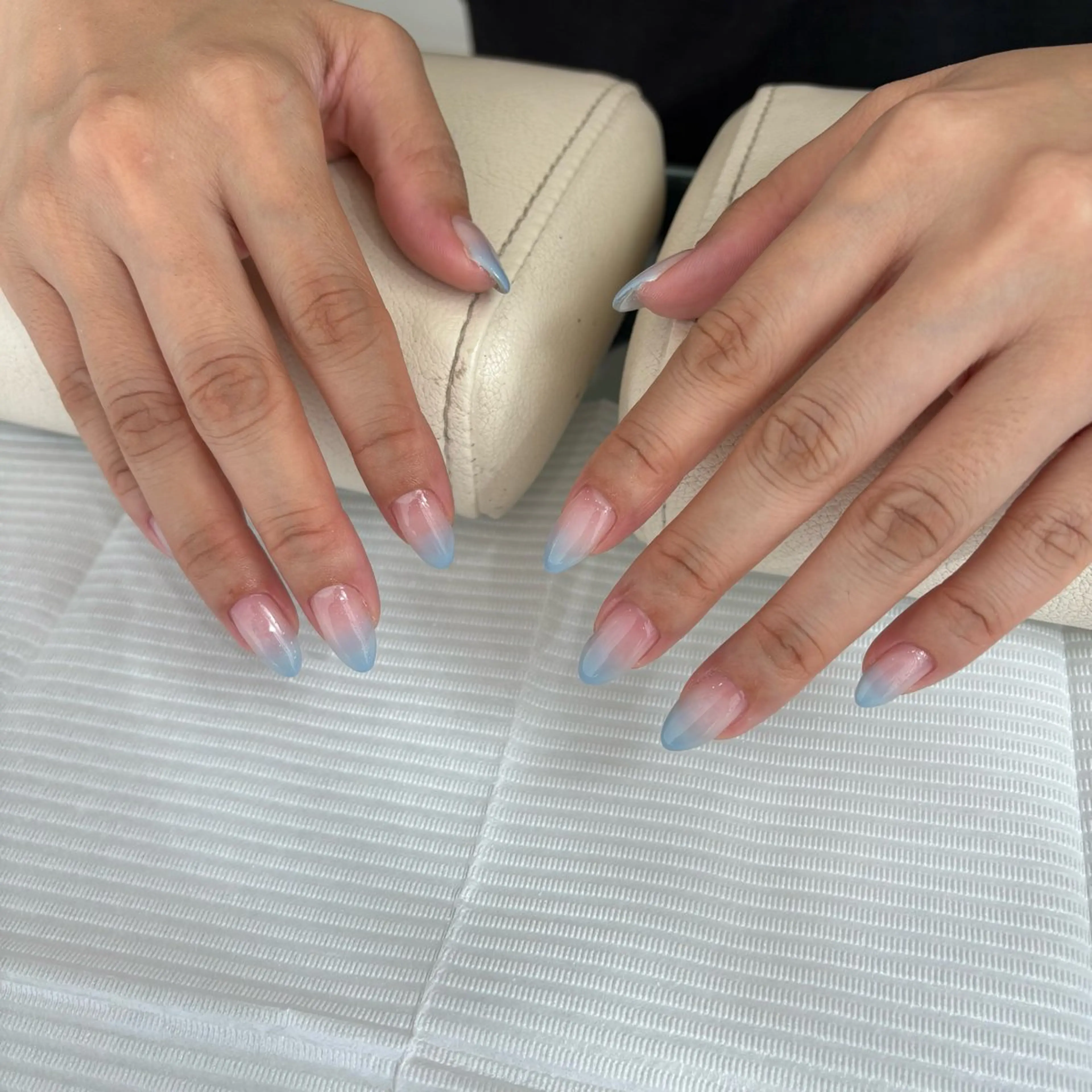 ネイル グラデーション アッカスタイル 天野のネイルデザイン