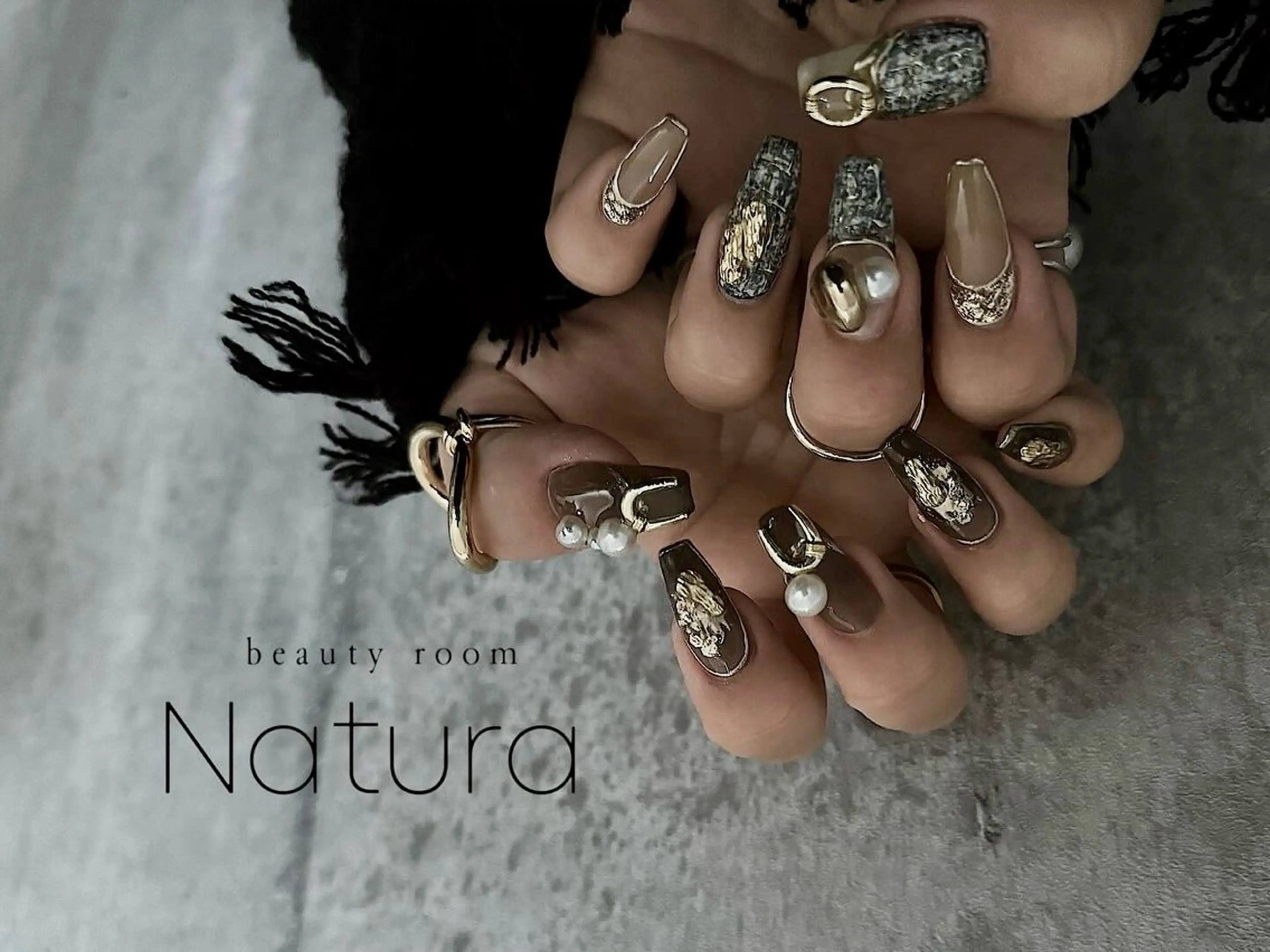 ネイル ハンドネイル beautyroom Naturaのネイルデザイン