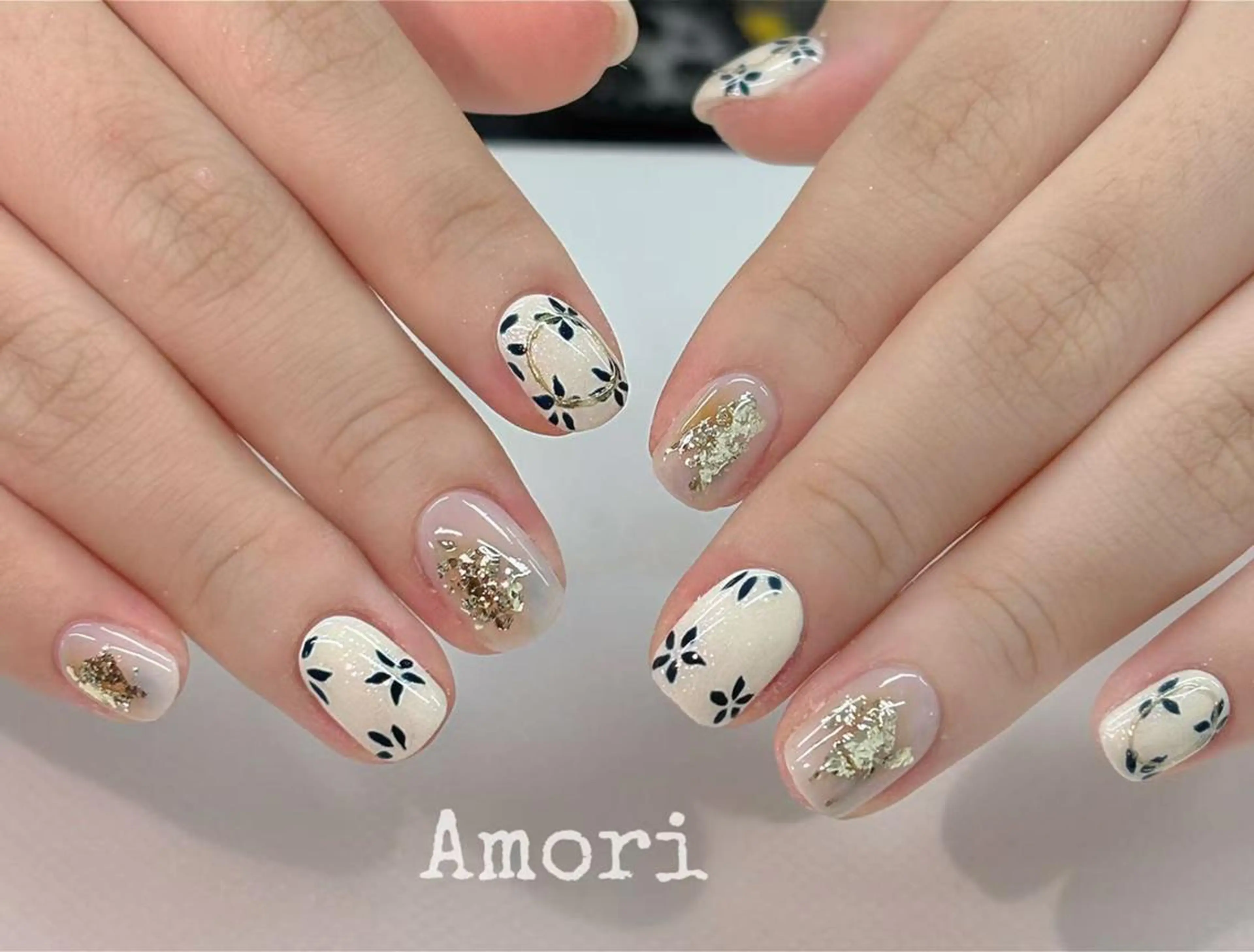 ネイル 大﨑 ななのネイルデザイン