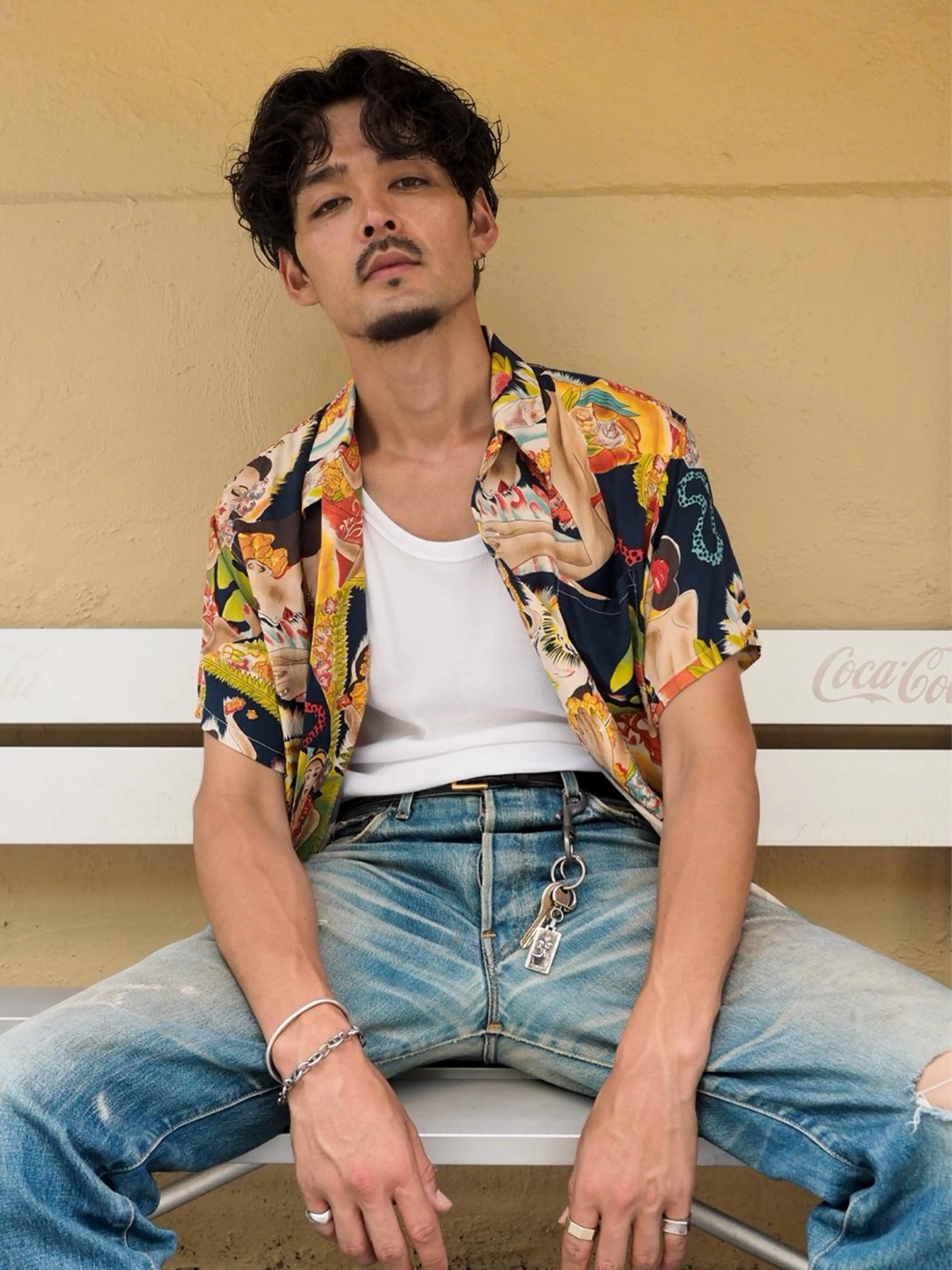 ミディアム パーマ メンズ メンズ特化❤️🔥 パーマ職人江口佳乃のヘアスタイル