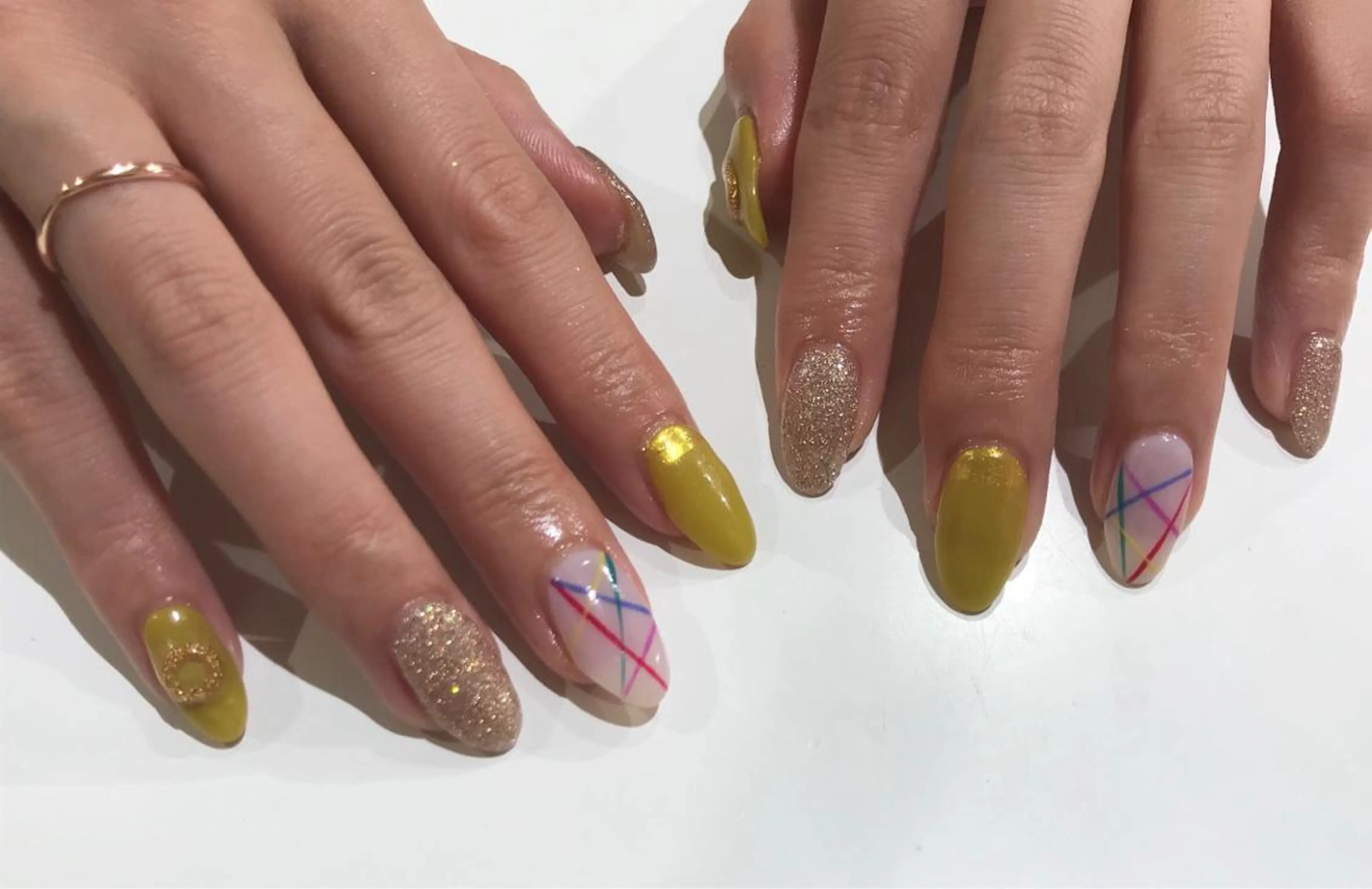 ネイル 舞田 苑香のネイルデザイン