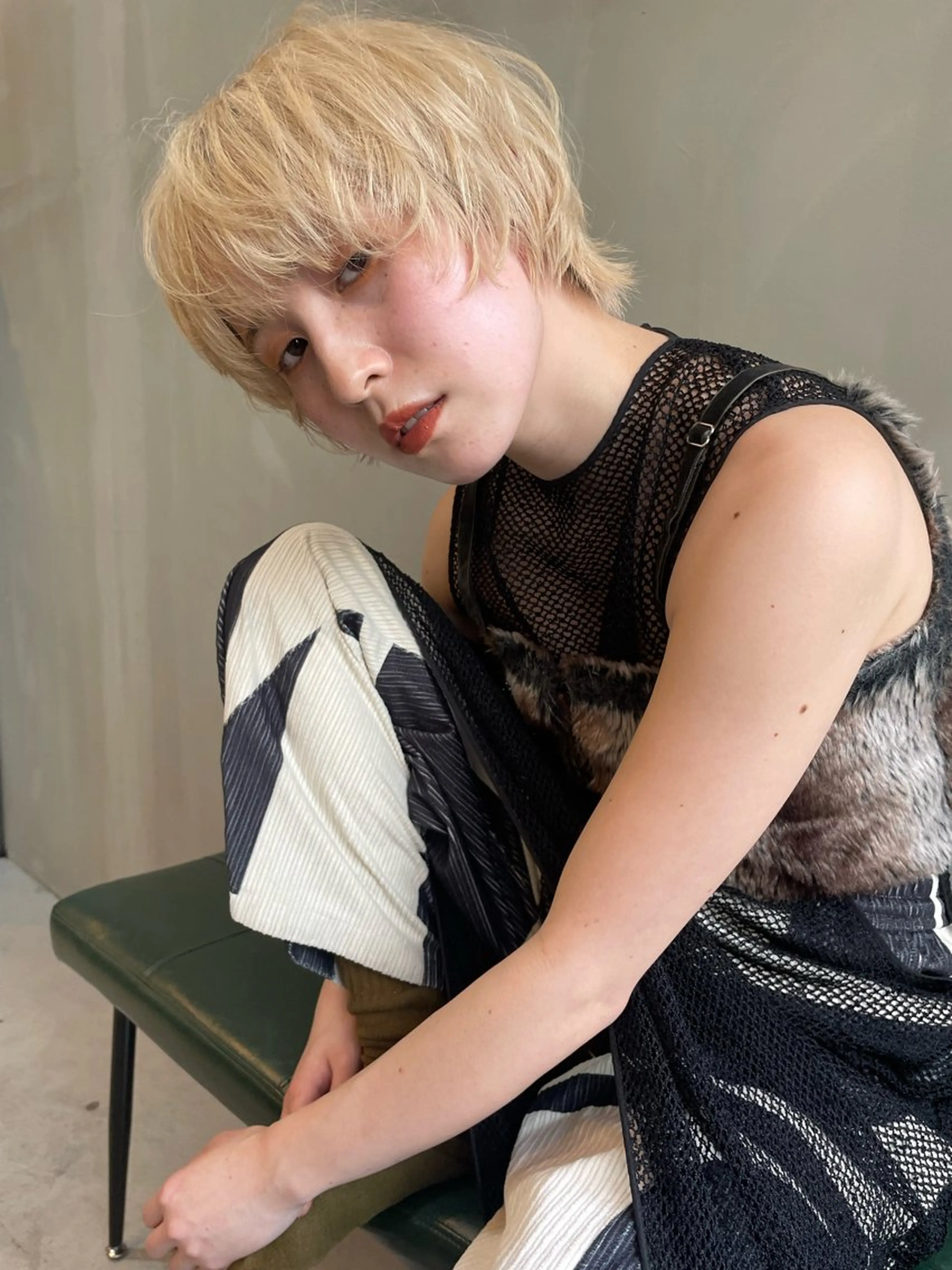 ショート カラー ショート/ボブ/ 心斎橋/宮脇美奈のヘアスタイル